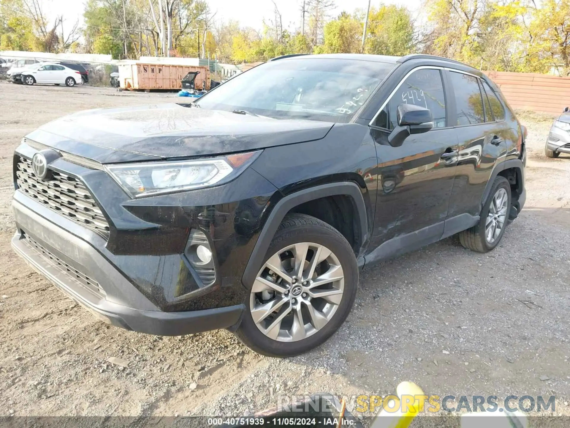 2 Фотография поврежденного автомобиля 2T3A1RFV7MC155429 TOYOTA RAV4 2021