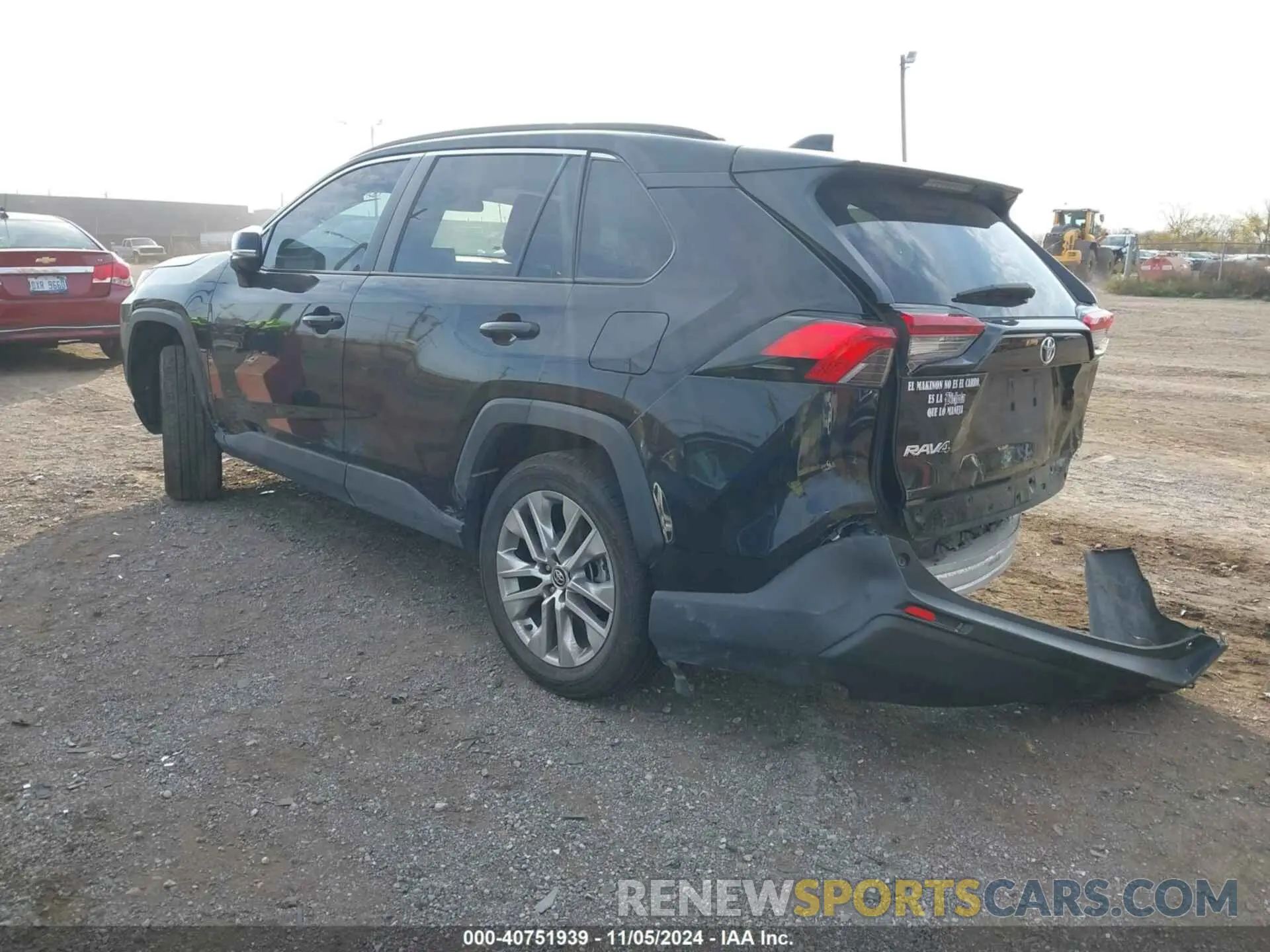 3 Фотография поврежденного автомобиля 2T3A1RFV7MC155429 TOYOTA RAV4 2021