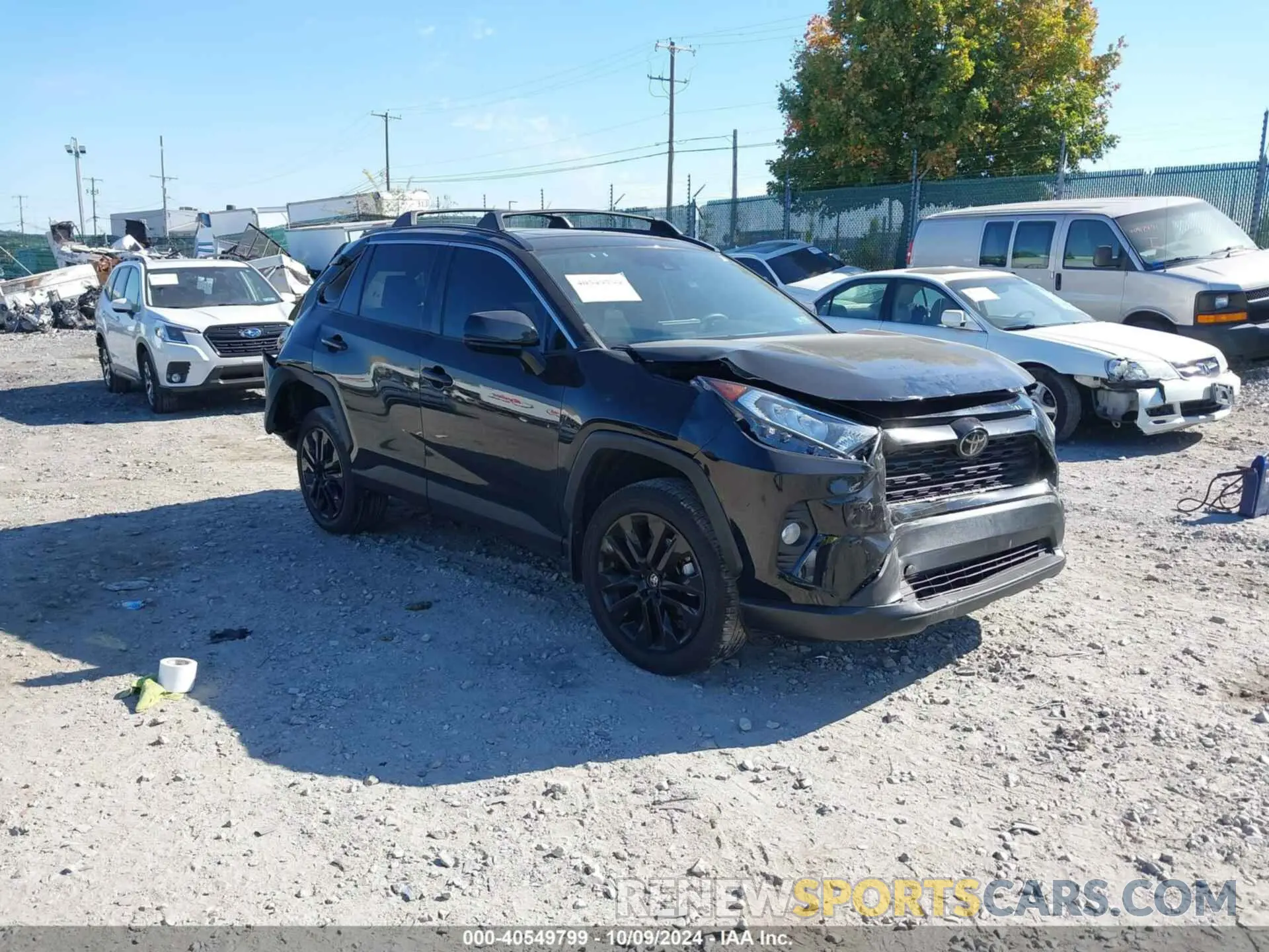 1 Фотография поврежденного автомобиля 2T3A1RFV8MC187189 TOYOTA RAV4 2021