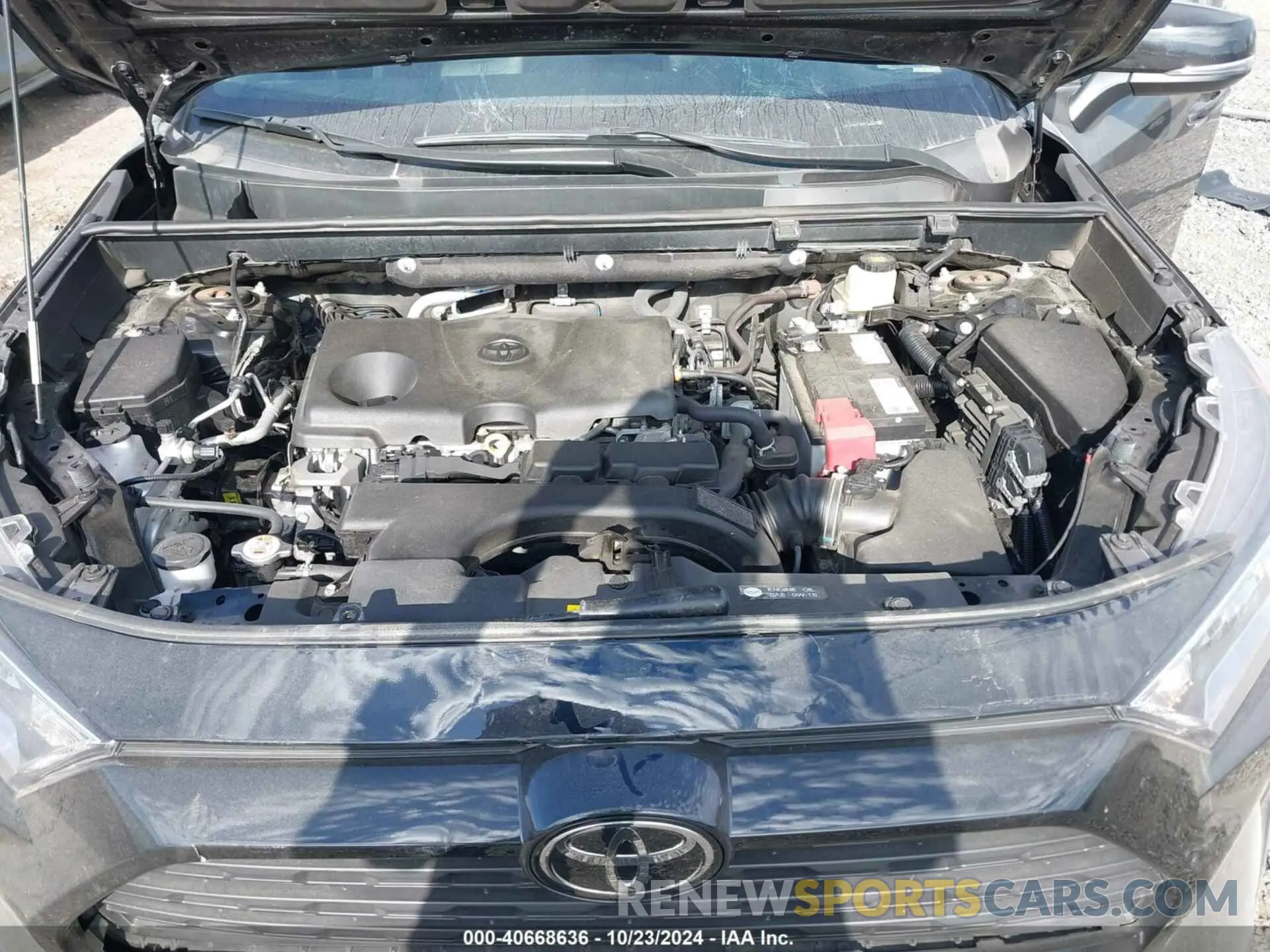 10 Фотография поврежденного автомобиля 2T3A1RFV8MW151579 TOYOTA RAV4 2021