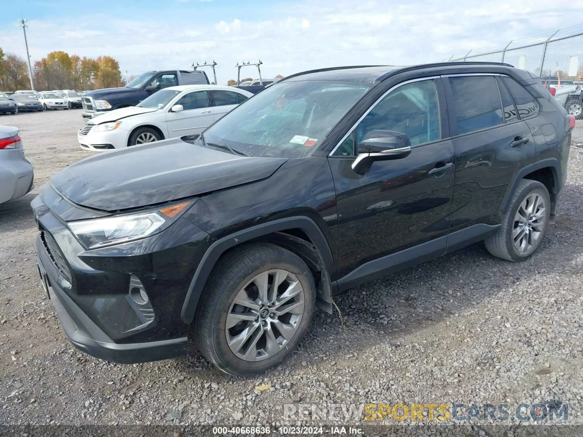 2 Фотография поврежденного автомобиля 2T3A1RFV8MW151579 TOYOTA RAV4 2021
