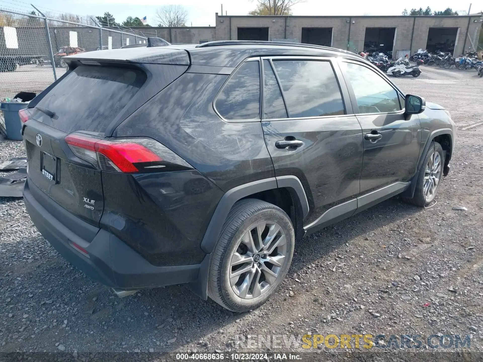 4 Фотография поврежденного автомобиля 2T3A1RFV8MW151579 TOYOTA RAV4 2021