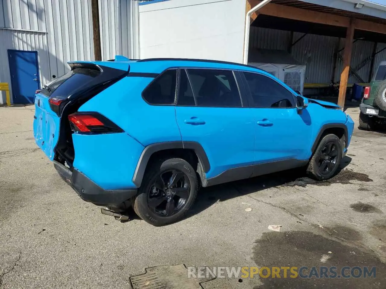 3 Photograph of a damaged car 2T3A1RFV9MW207058 TOYOTA RAV4 2021