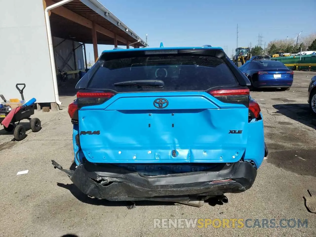 6 Photograph of a damaged car 2T3A1RFV9MW207058 TOYOTA RAV4 2021
