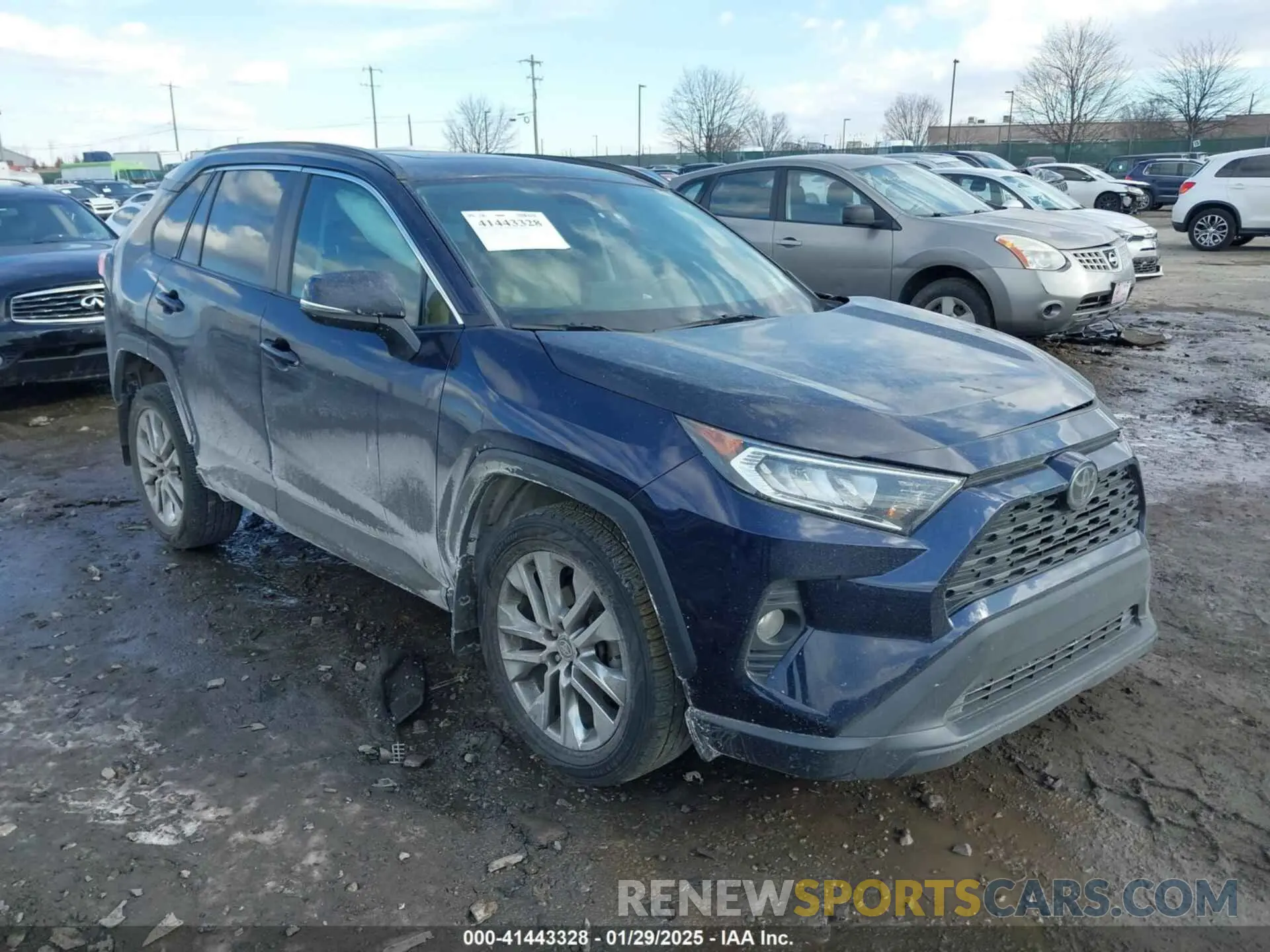 1 Фотография поврежденного автомобиля 2T3A1RFVXMW170960 TOYOTA RAV4 2021