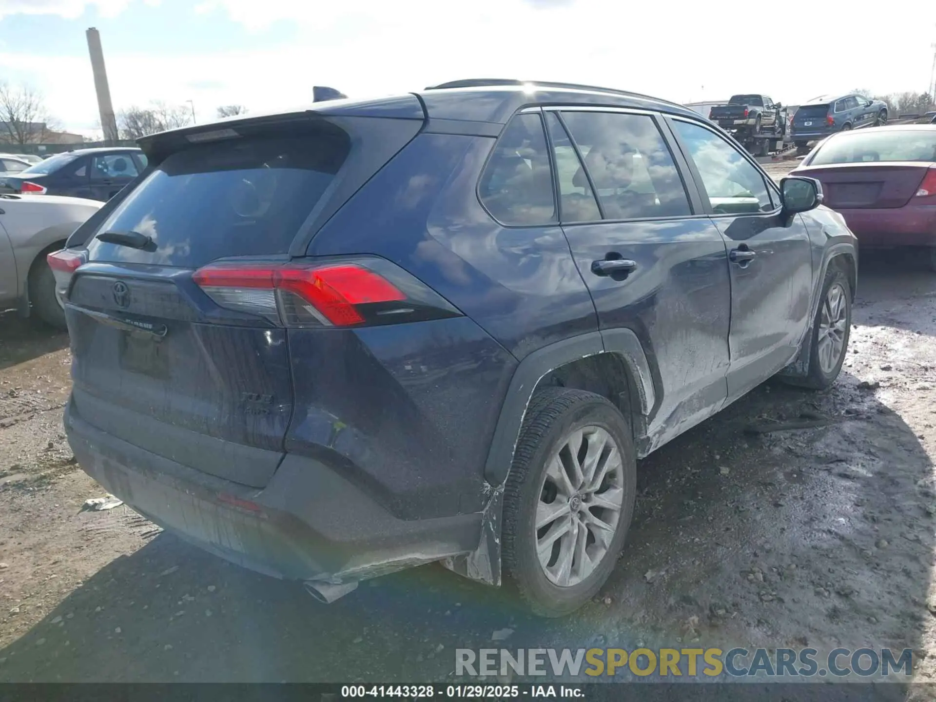 4 Фотография поврежденного автомобиля 2T3A1RFVXMW170960 TOYOTA RAV4 2021