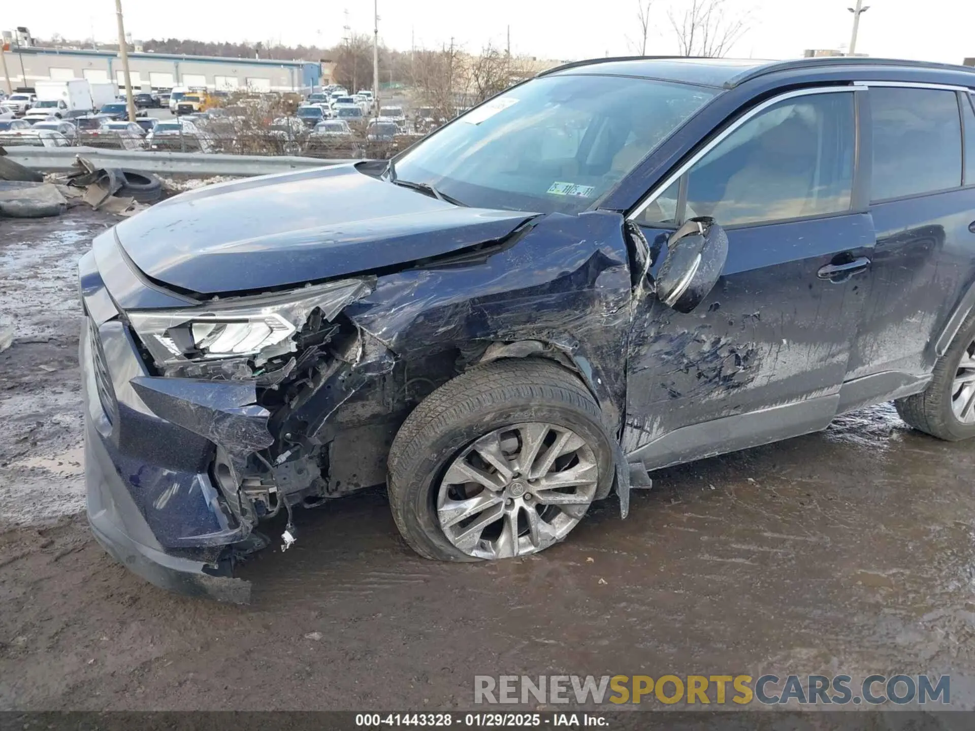 6 Фотография поврежденного автомобиля 2T3A1RFVXMW170960 TOYOTA RAV4 2021