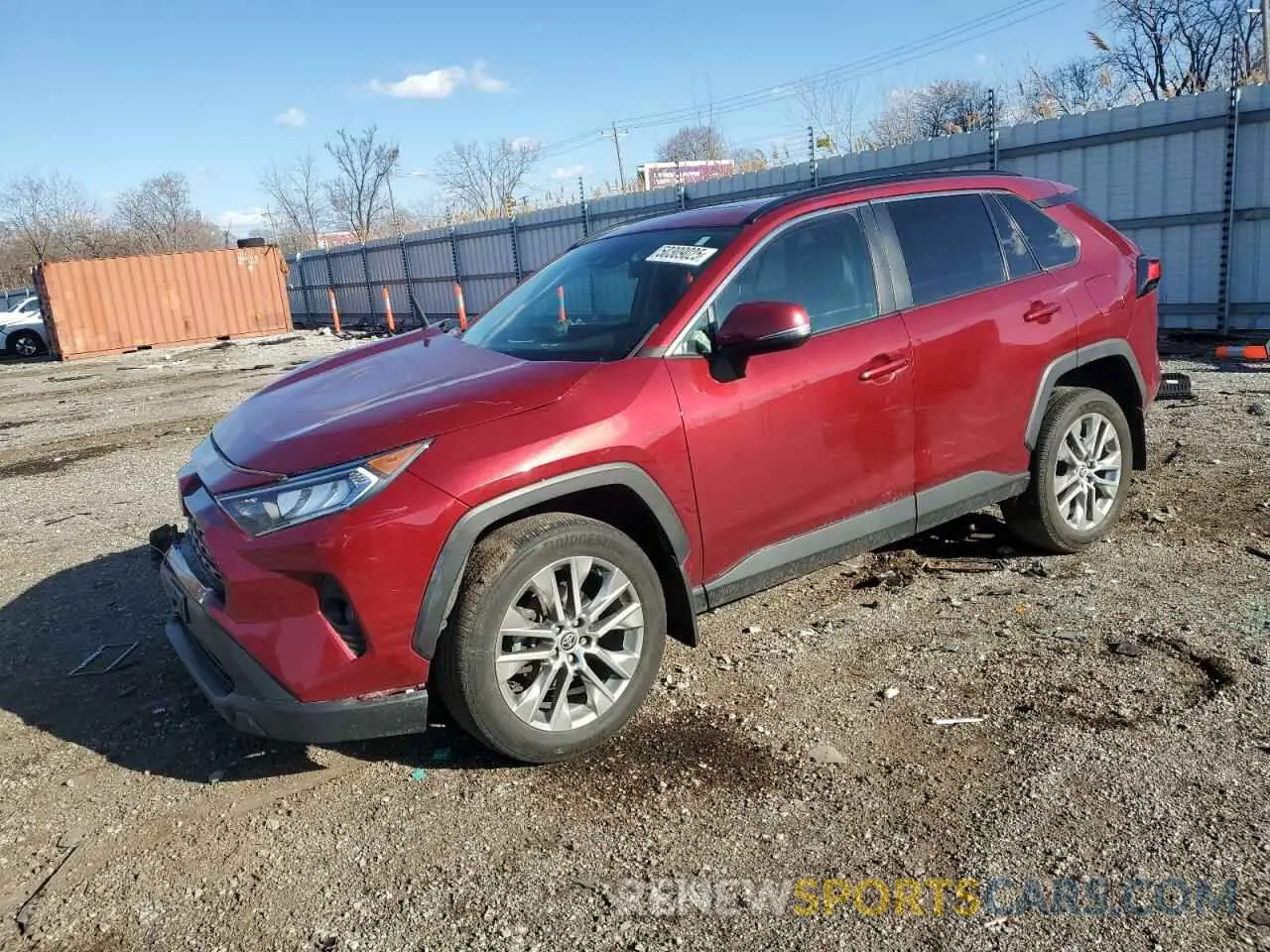 1 Фотография поврежденного автомобиля 2T3A1RFVXMW173762 TOYOTA RAV4 2021
