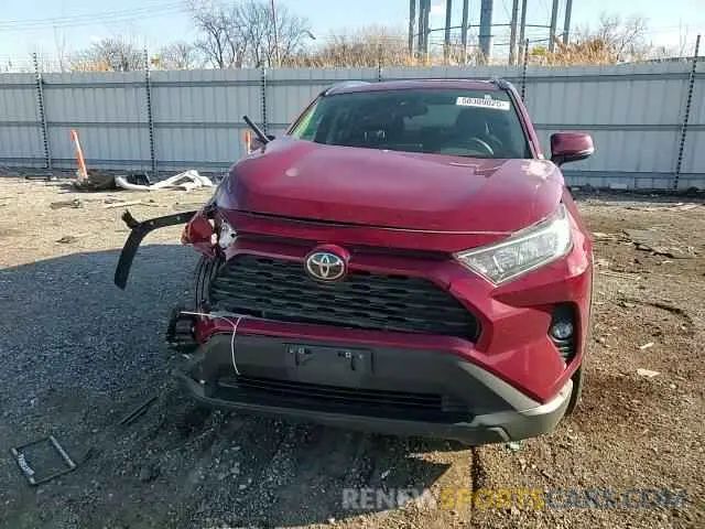 11 Фотография поврежденного автомобиля 2T3A1RFVXMW173762 TOYOTA RAV4 2021