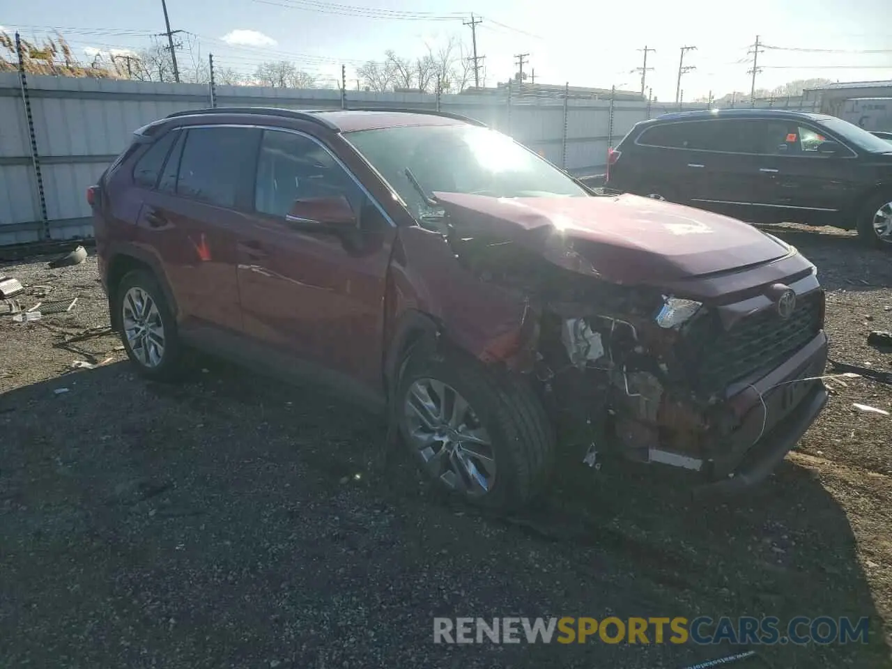 4 Фотография поврежденного автомобиля 2T3A1RFVXMW173762 TOYOTA RAV4 2021