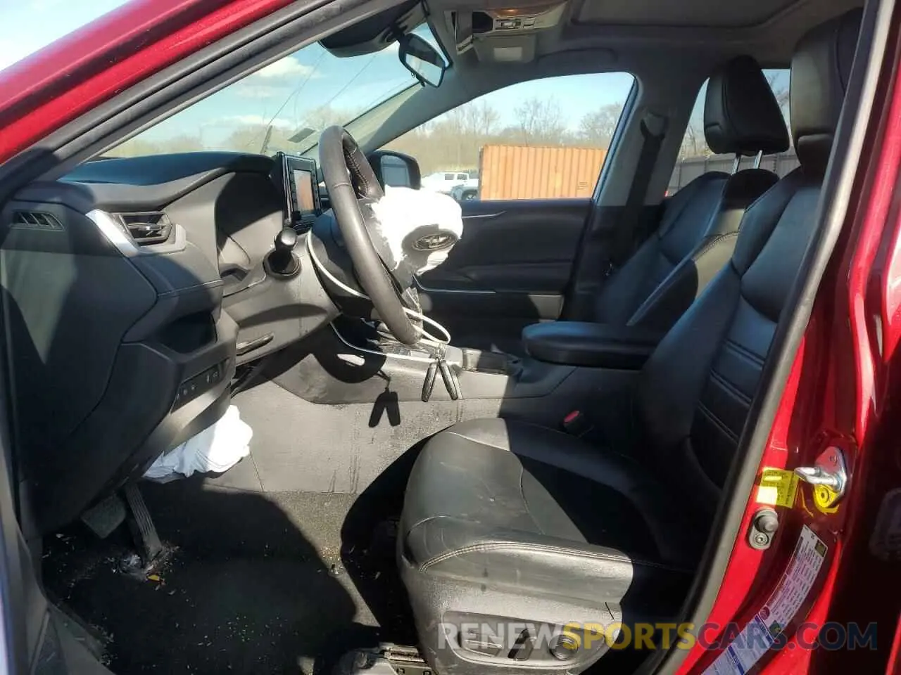 7 Фотография поврежденного автомобиля 2T3A1RFVXMW173762 TOYOTA RAV4 2021
