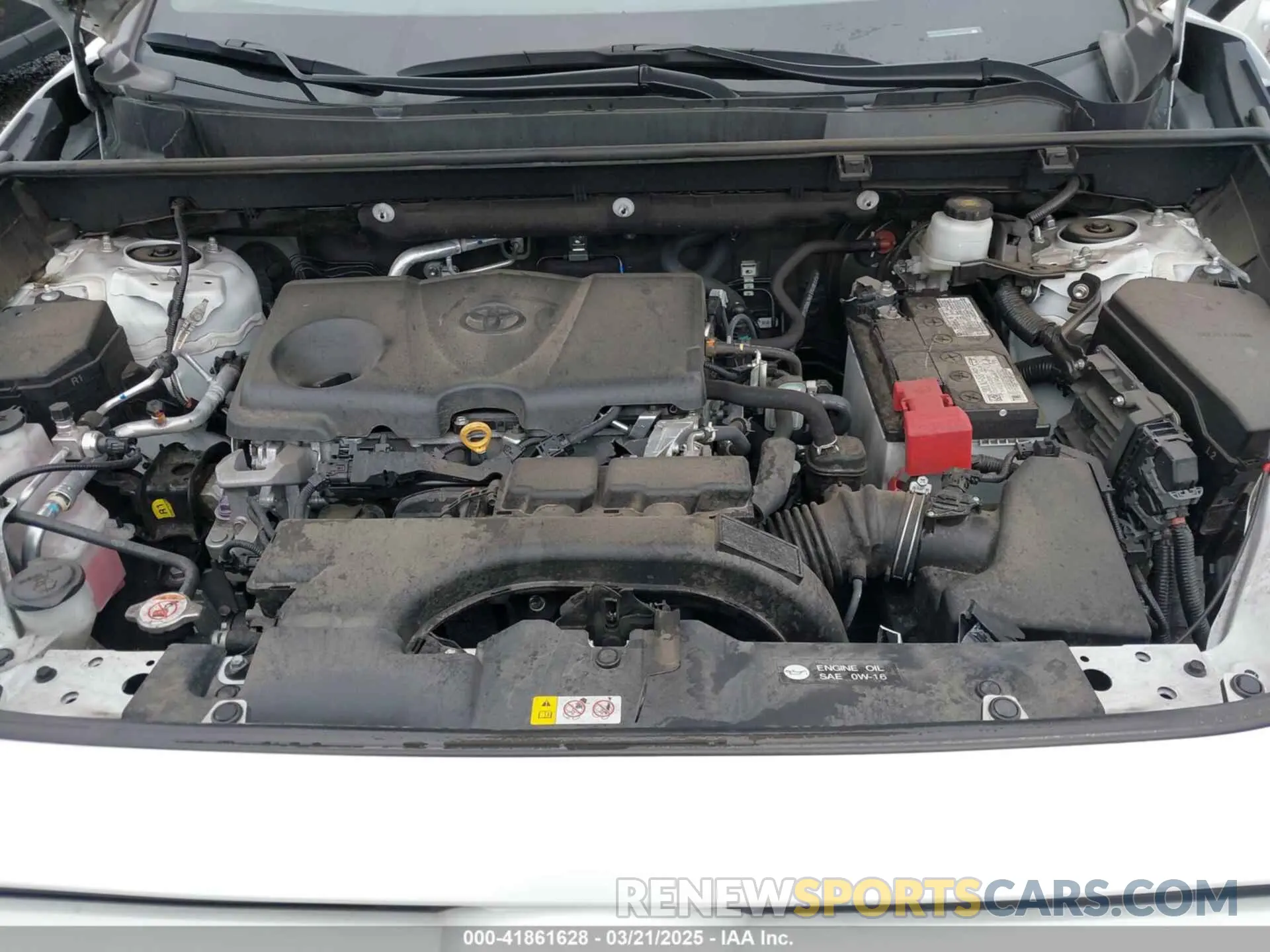 10 Photograph of a damaged car 2T3A1RFVXMW246421 TOYOTA RAV4 2021