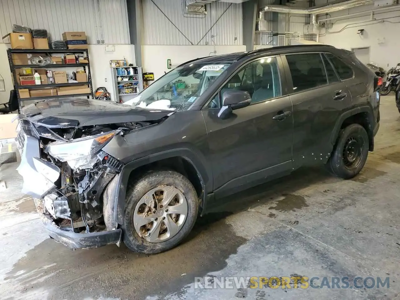 1 Photograph of a damaged car 2T3B1RFV2MC201849 TOYOTA RAV4 2021