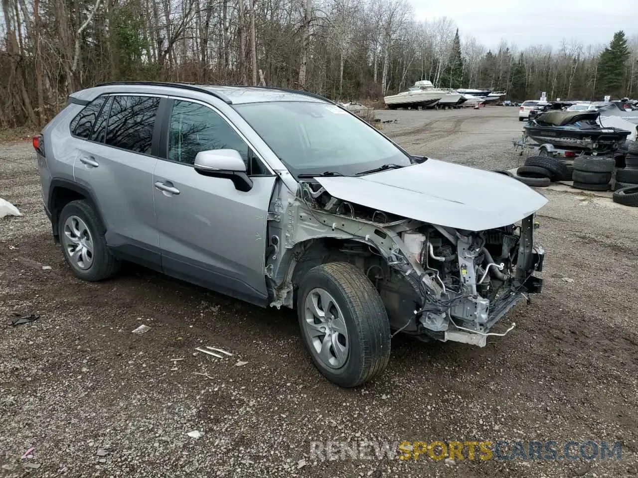 4 Фотография поврежденного автомобиля 2T3B1RFV2MC207084 TOYOTA RAV4 2021