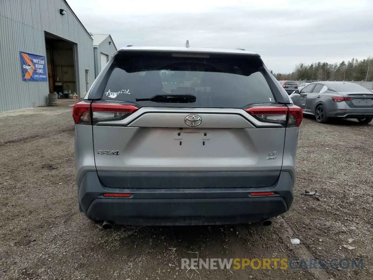 6 Фотография поврежденного автомобиля 2T3B1RFV2MC207084 TOYOTA RAV4 2021