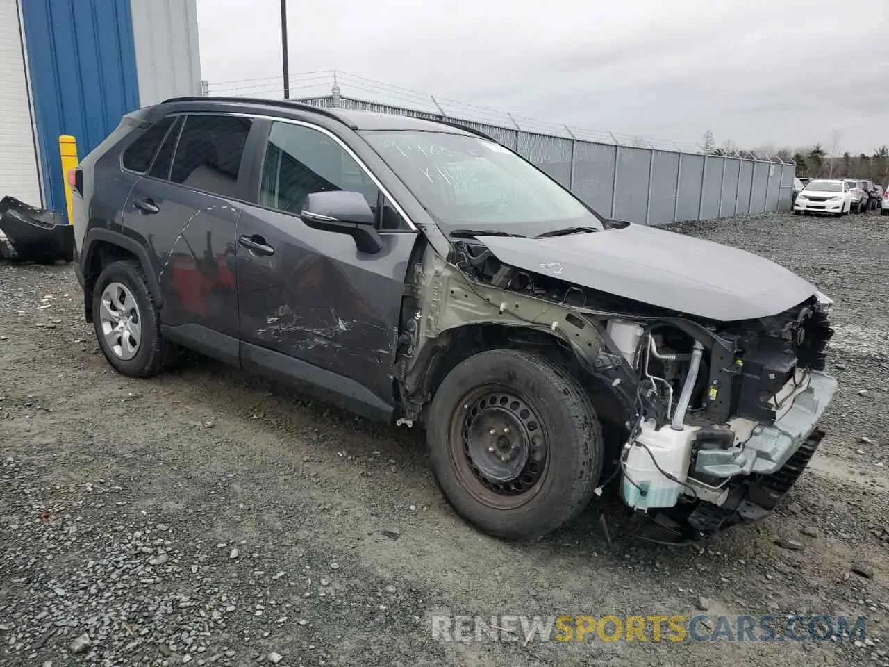 4 Photograph of a damaged car 2T3B1RFV5MC179460 TOYOTA RAV4 2021