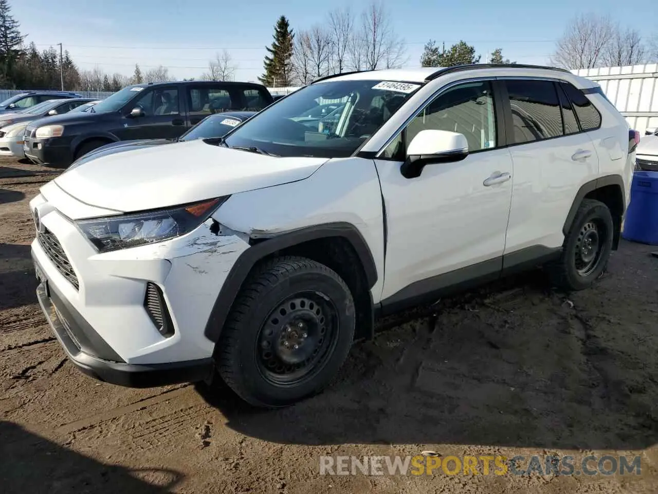 1 Фотография поврежденного автомобиля 2T3B1RFV6MC195635 TOYOTA RAV4 2021