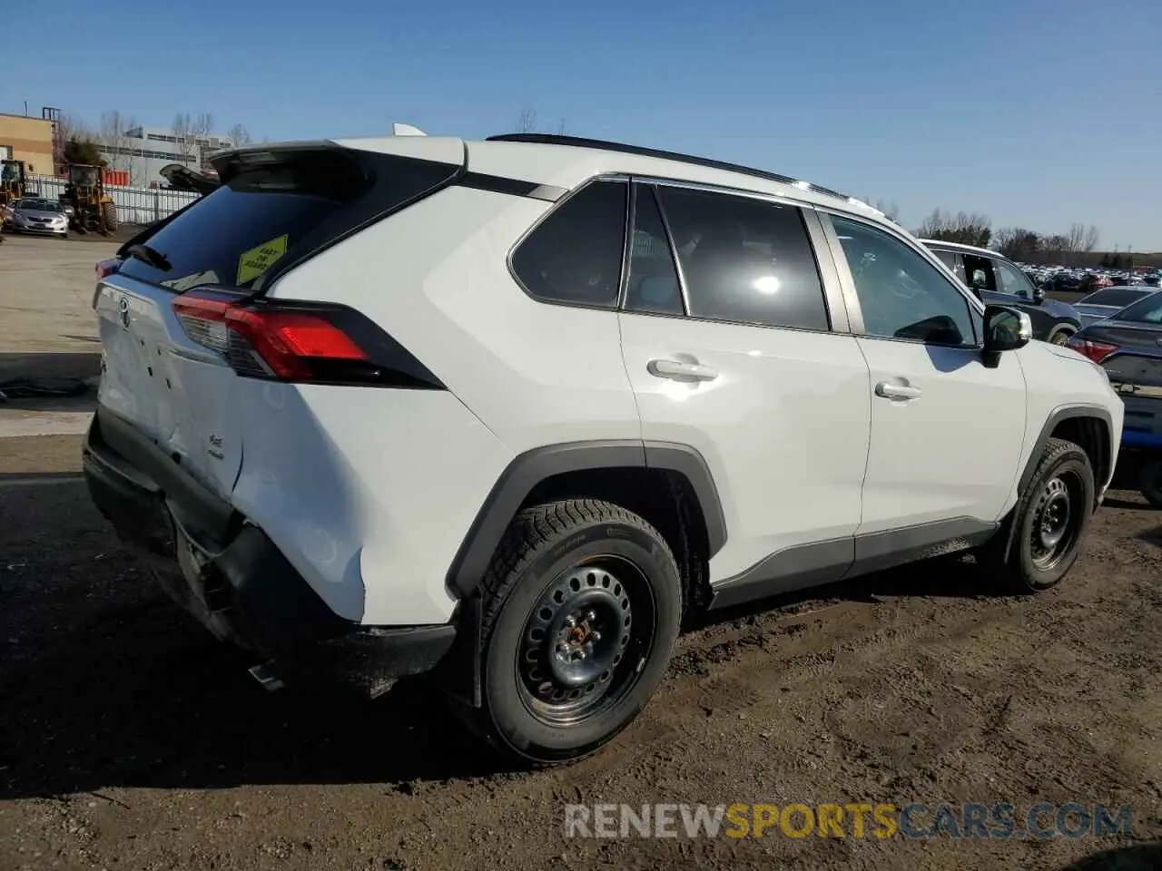 3 Фотография поврежденного автомобиля 2T3B1RFV6MC195635 TOYOTA RAV4 2021