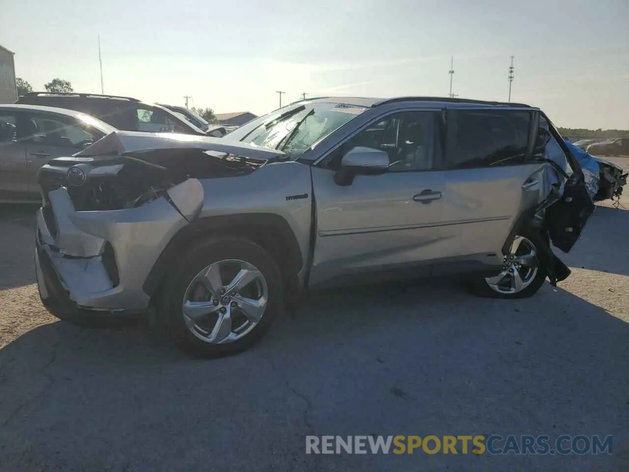 1 Фотография поврежденного автомобиля 2T3B6RFV0MW008793 TOYOTA RAV4 2021