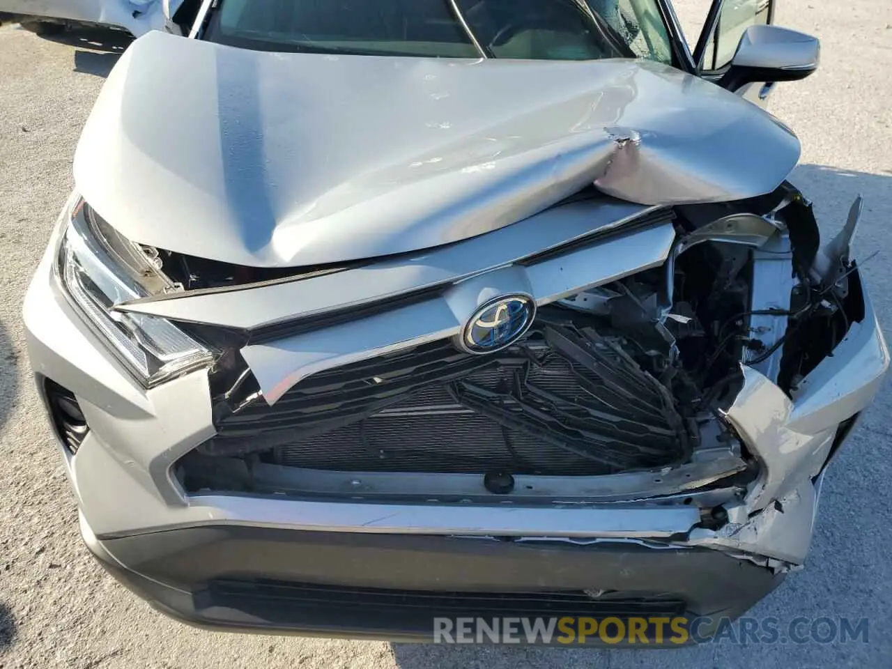 12 Фотография поврежденного автомобиля 2T3B6RFV0MW008793 TOYOTA RAV4 2021