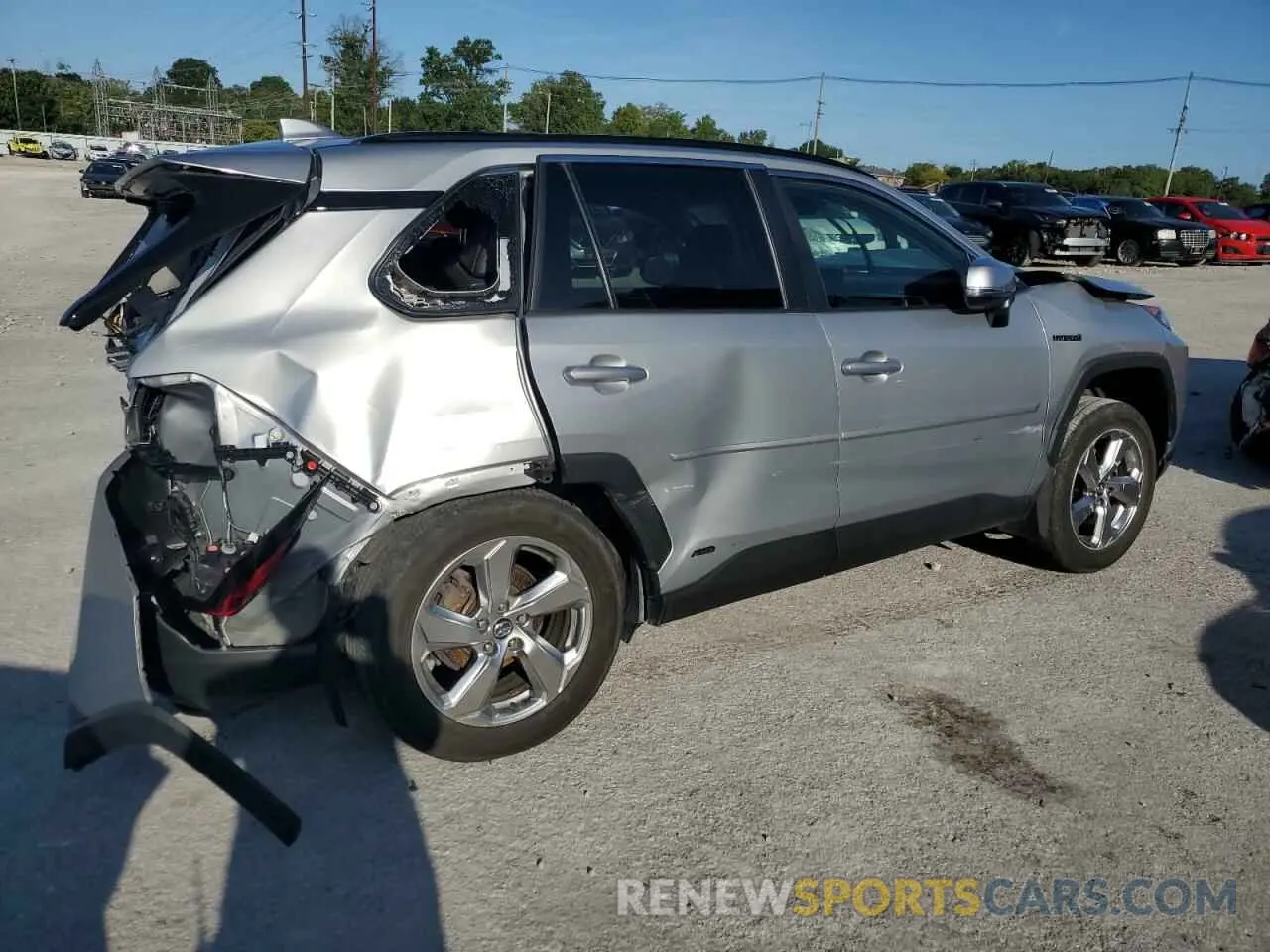 3 Фотография поврежденного автомобиля 2T3B6RFV0MW008793 TOYOTA RAV4 2021