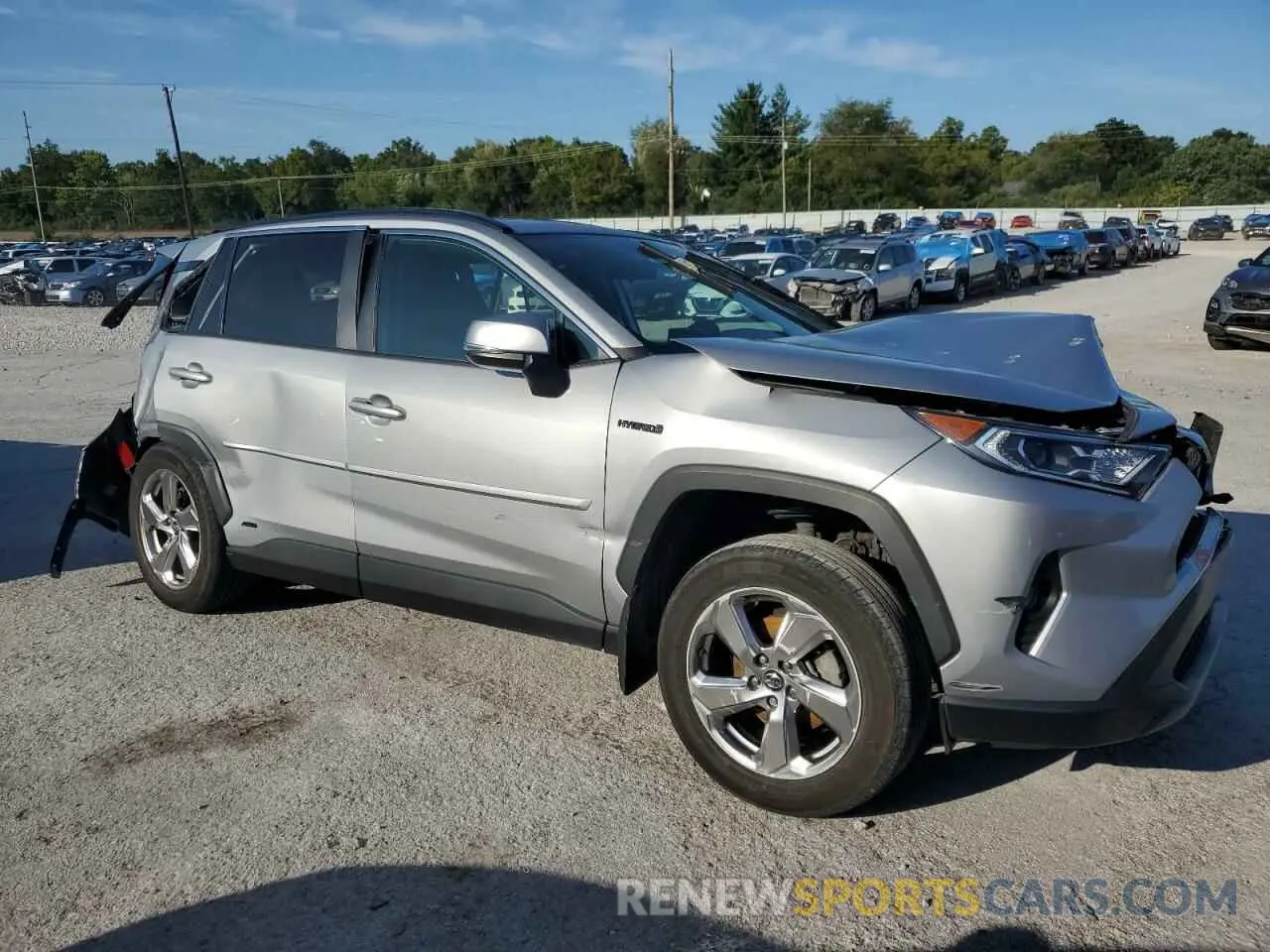 4 Фотография поврежденного автомобиля 2T3B6RFV0MW008793 TOYOTA RAV4 2021