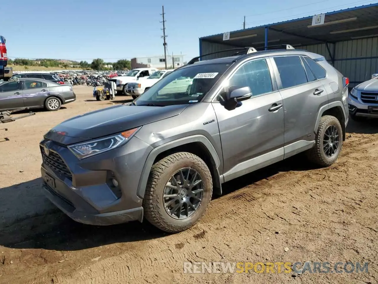 1 Photograph of a damaged car 2T3B6RFV3MW024518 TOYOTA RAV4 2021
