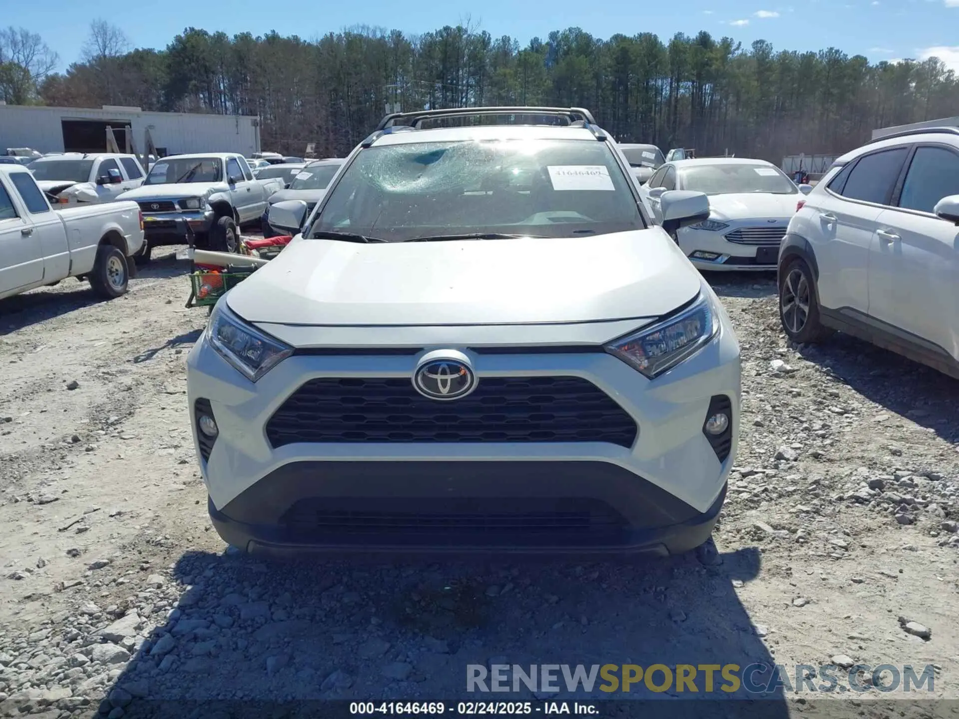 12 Фотография поврежденного автомобиля 2T3C1RFV0MW127432 TOYOTA RAV4 2021