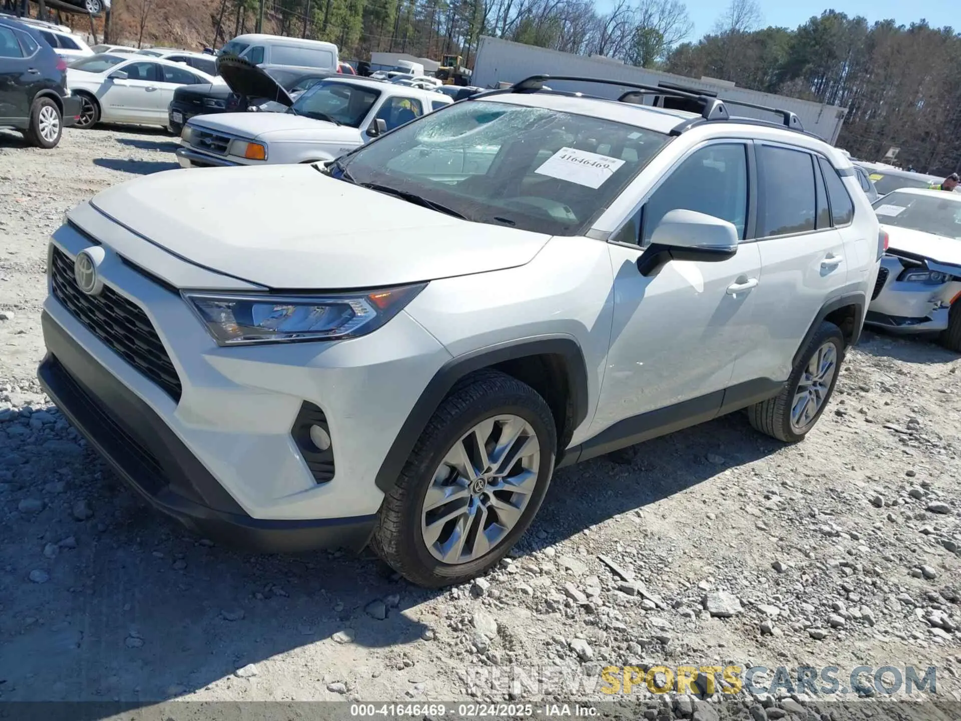 2 Фотография поврежденного автомобиля 2T3C1RFV0MW127432 TOYOTA RAV4 2021