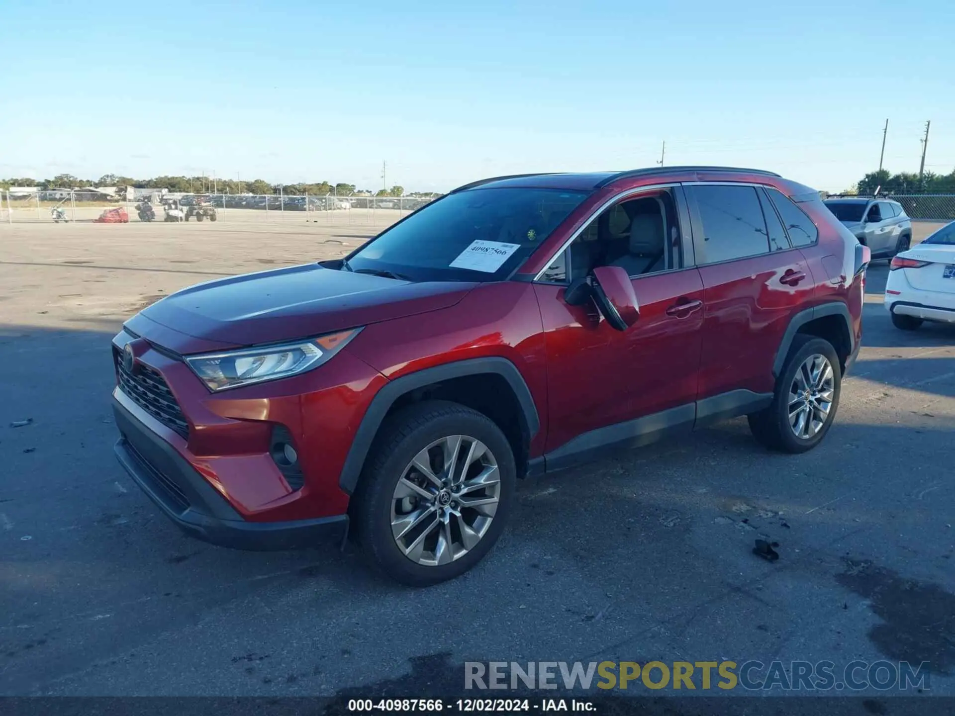 2 Photograph of a damaged car 2T3C1RFV0MW157417 TOYOTA RAV4 2021