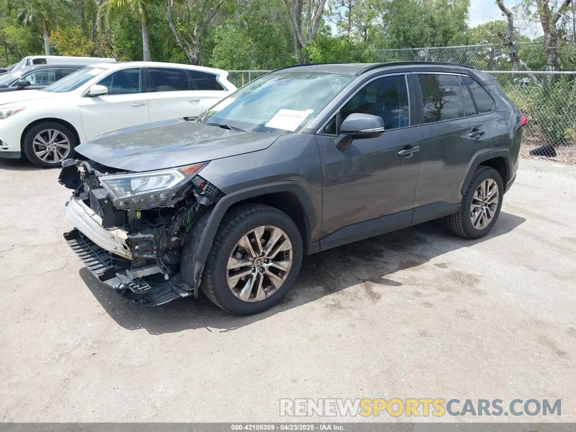 2 Фотография поврежденного автомобиля 2T3C1RFV1MC153555 TOYOTA RAV4 2021