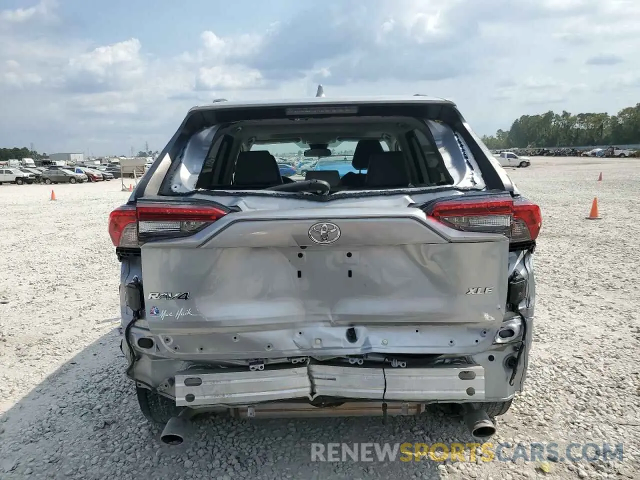 6 Фотография поврежденного автомобиля 2T3C1RFV1MW113362 TOYOTA RAV4 2021