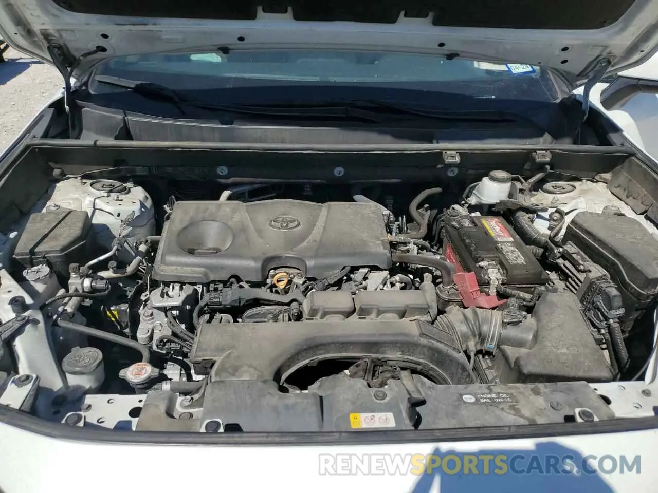 12 Фотография поврежденного автомобиля 2T3C1RFV1MW147916 TOYOTA RAV4 2021