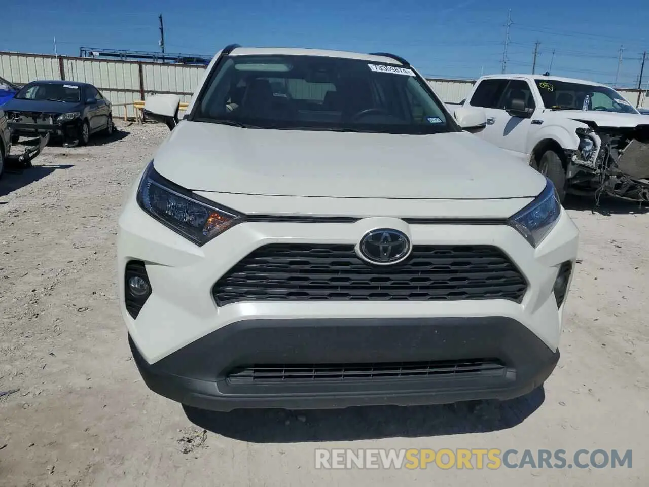 5 Фотография поврежденного автомобиля 2T3C1RFV1MW147916 TOYOTA RAV4 2021