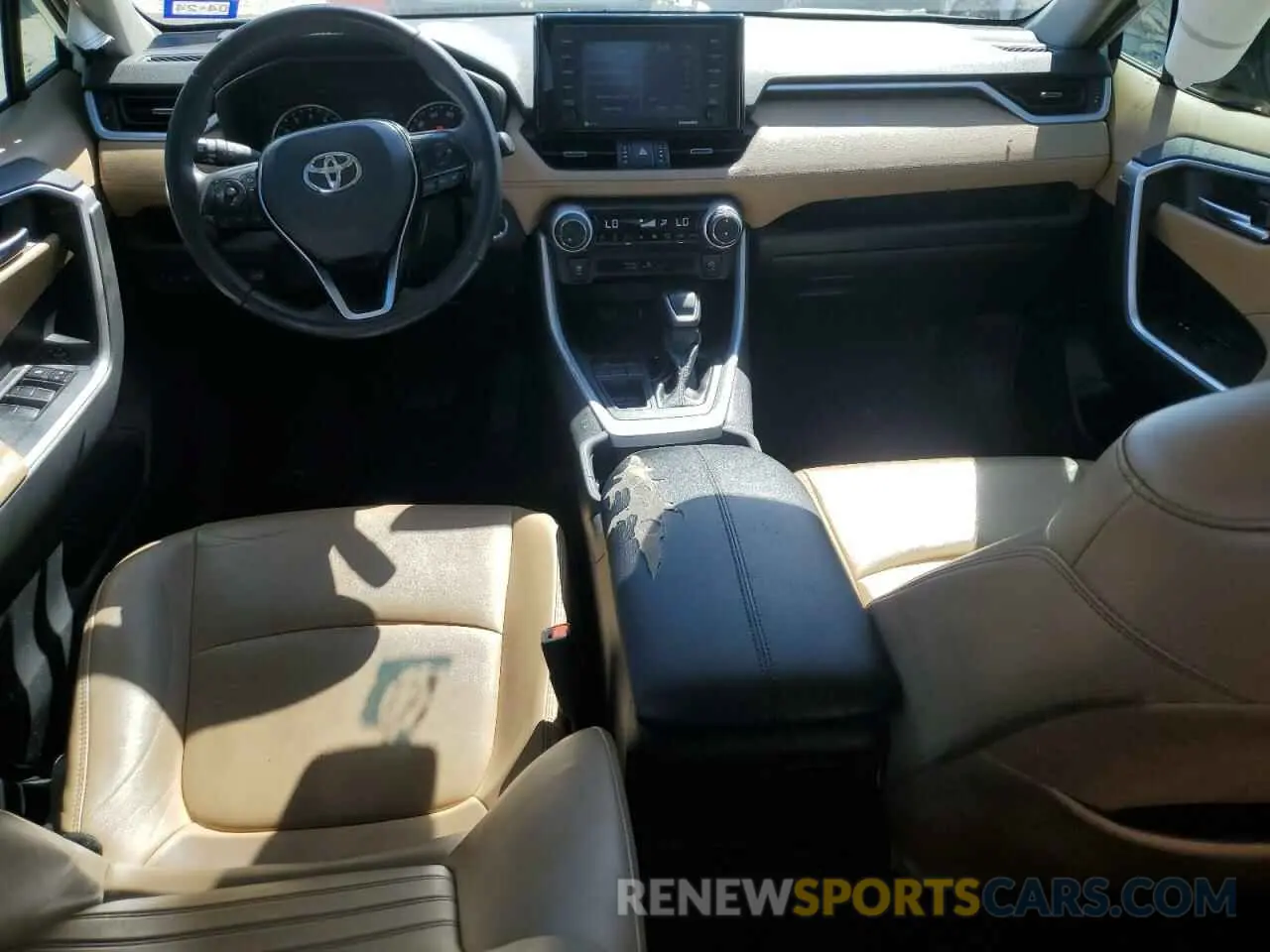 8 Фотография поврежденного автомобиля 2T3C1RFV1MW147916 TOYOTA RAV4 2021