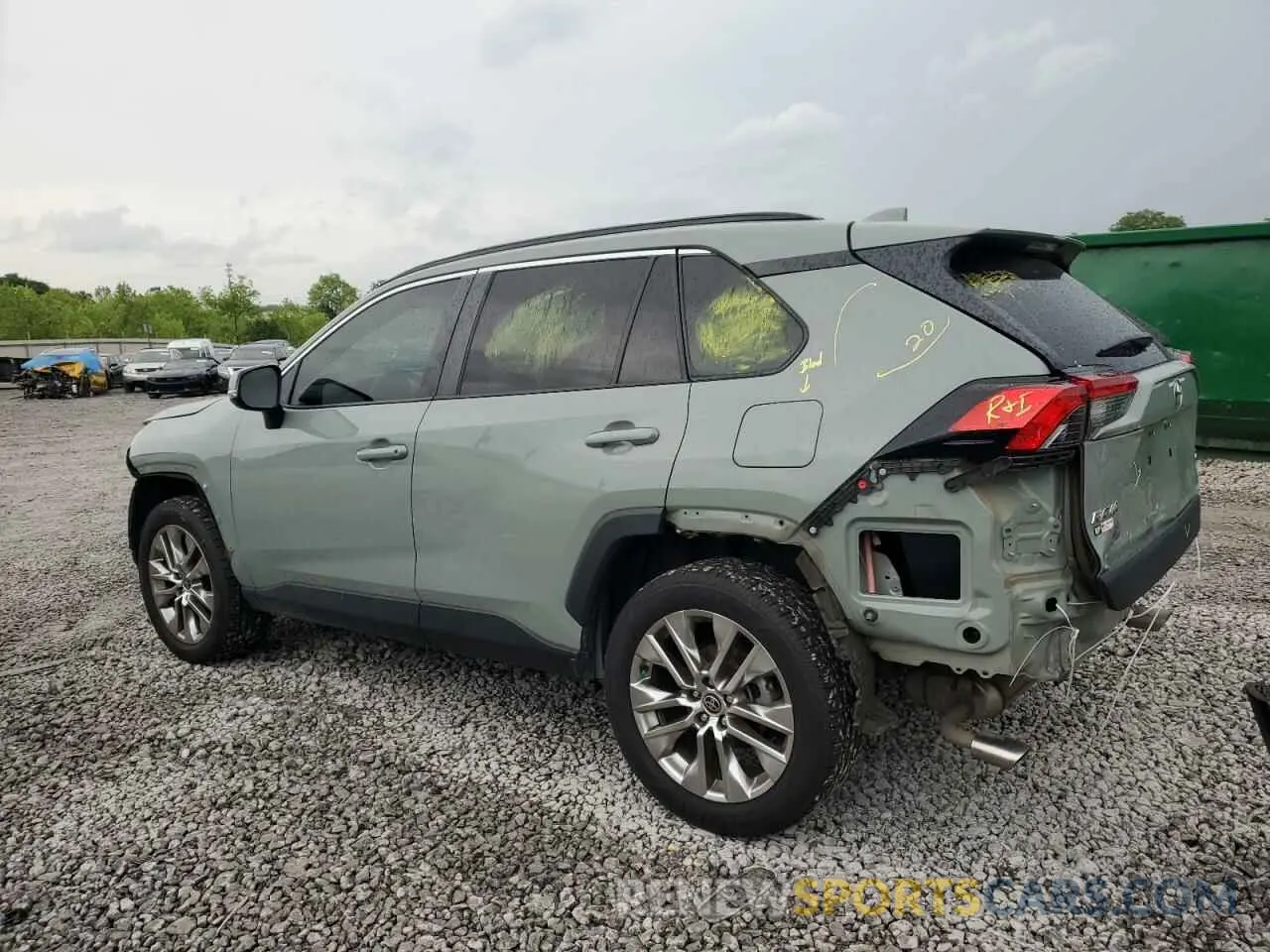 2 Photograph of a damaged car 2T3C1RFV1MW150749 TOYOTA RAV4 2021
