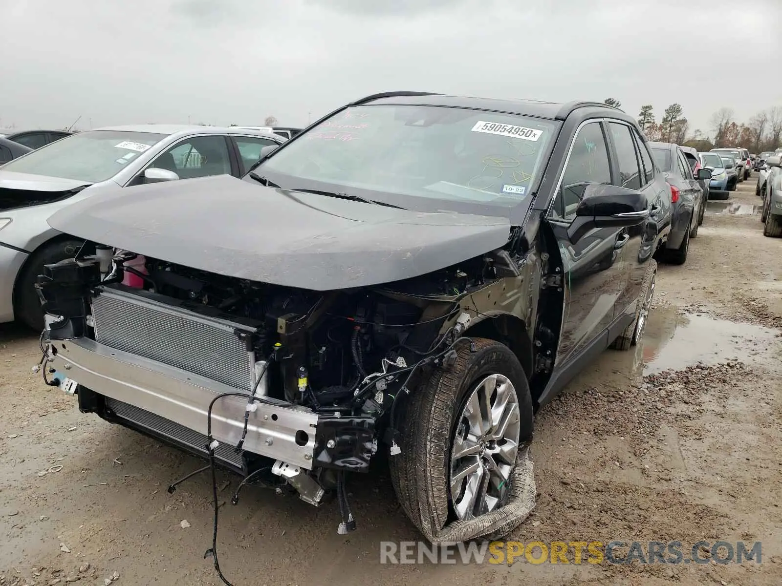 2 Photograph of a damaged car 2T3C1RFV2MW109482 TOYOTA RAV4 2021
