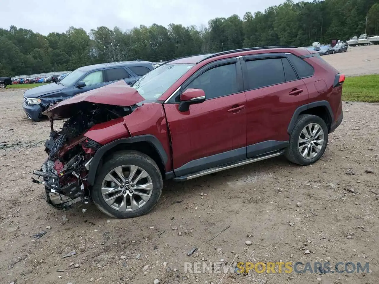 1 Фотография поврежденного автомобиля 2T3C1RFV2MW145253 TOYOTA RAV4 2021