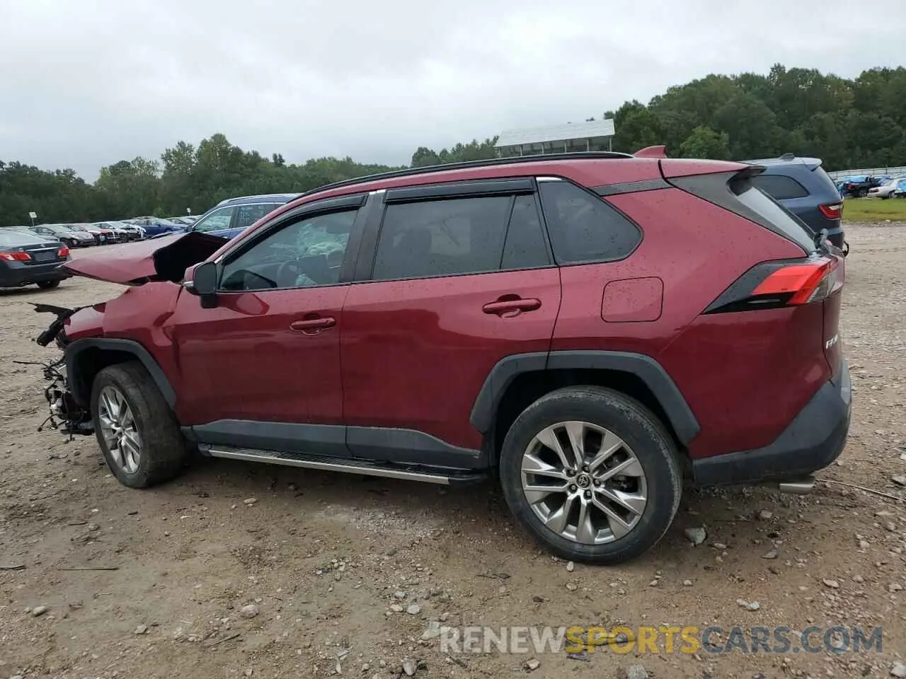 2 Фотография поврежденного автомобиля 2T3C1RFV2MW145253 TOYOTA RAV4 2021