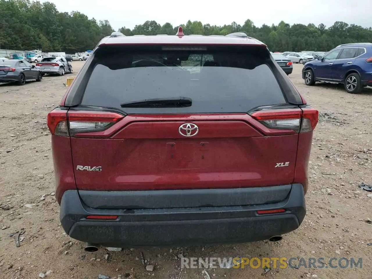 6 Фотография поврежденного автомобиля 2T3C1RFV2MW145253 TOYOTA RAV4 2021