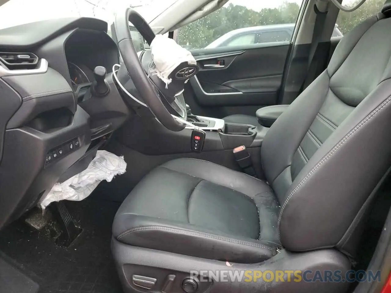7 Фотография поврежденного автомобиля 2T3C1RFV2MW145253 TOYOTA RAV4 2021