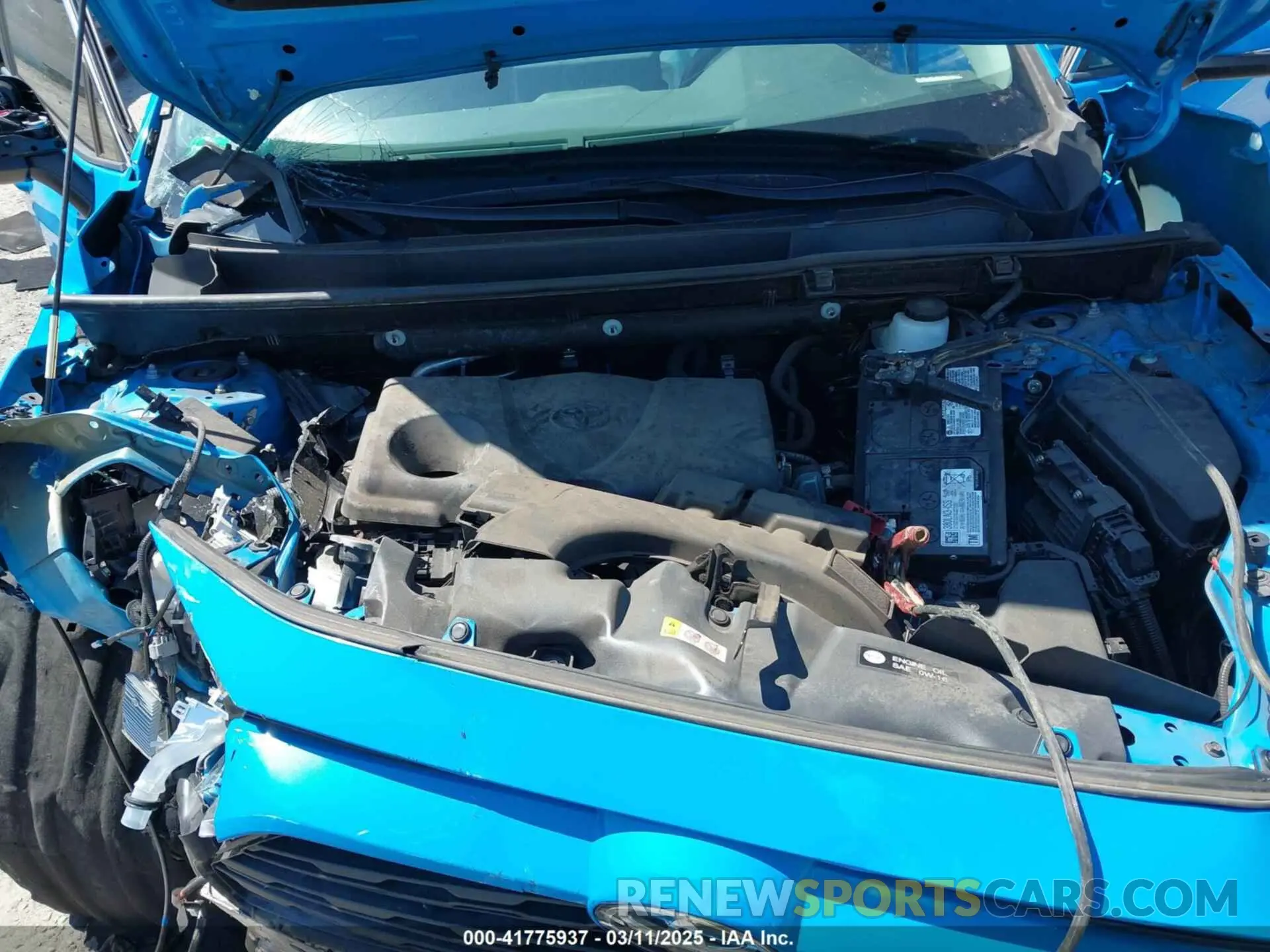 10 Фотография поврежденного автомобиля 2T3C1RFV2MW157922 TOYOTA RAV4 2021