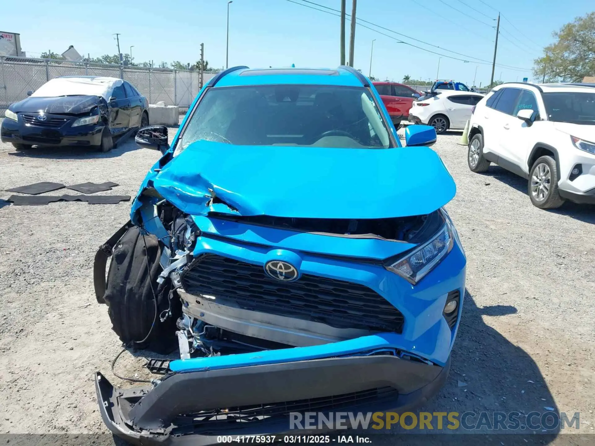 12 Фотография поврежденного автомобиля 2T3C1RFV2MW157922 TOYOTA RAV4 2021