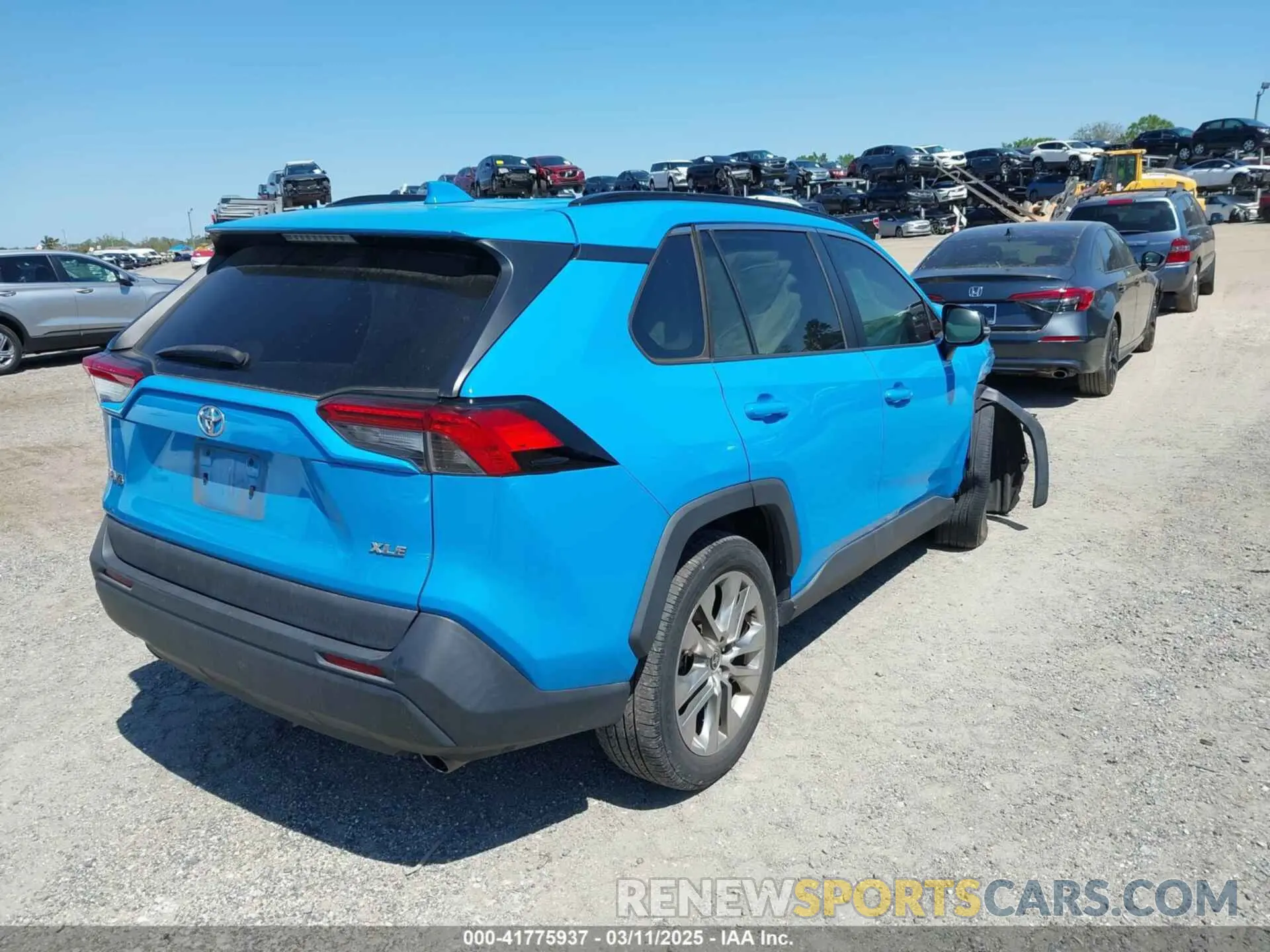 4 Фотография поврежденного автомобиля 2T3C1RFV2MW157922 TOYOTA RAV4 2021