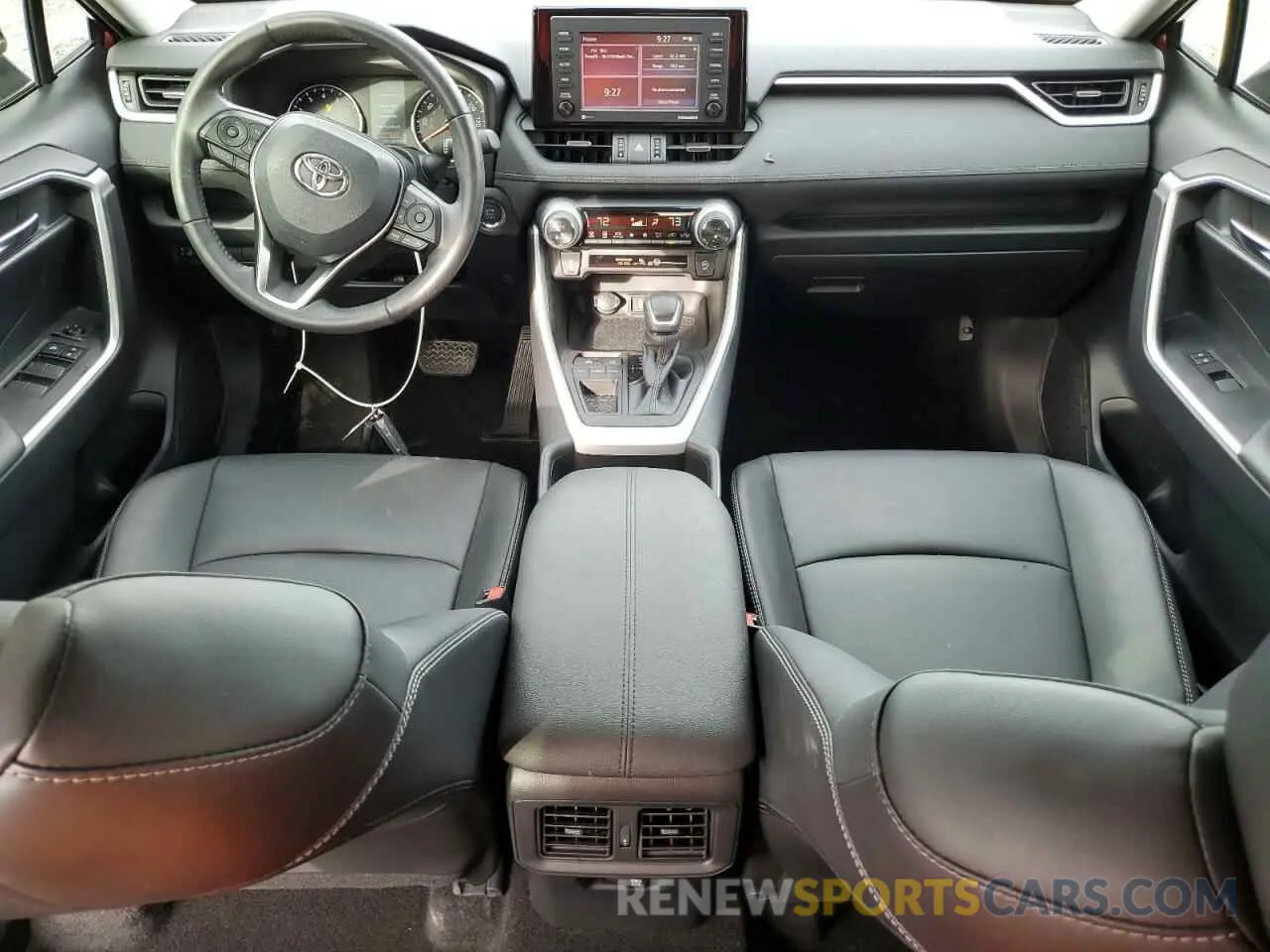 8 Фотография поврежденного автомобиля 2T3C1RFV2MW169004 TOYOTA RAV4 2021