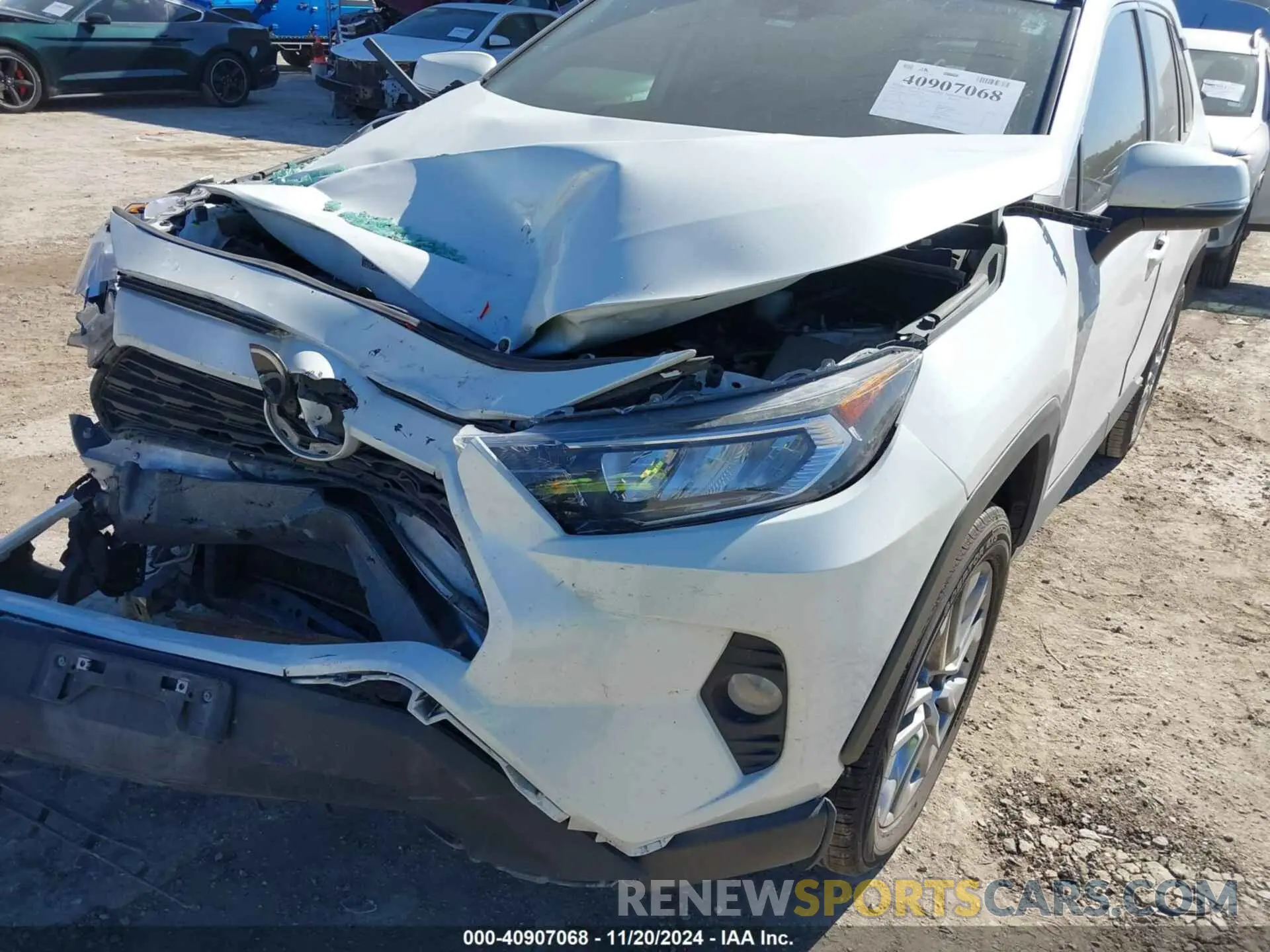 6 Photograph of a damaged car 2T3C1RFV3MW144841 TOYOTA RAV4 2021