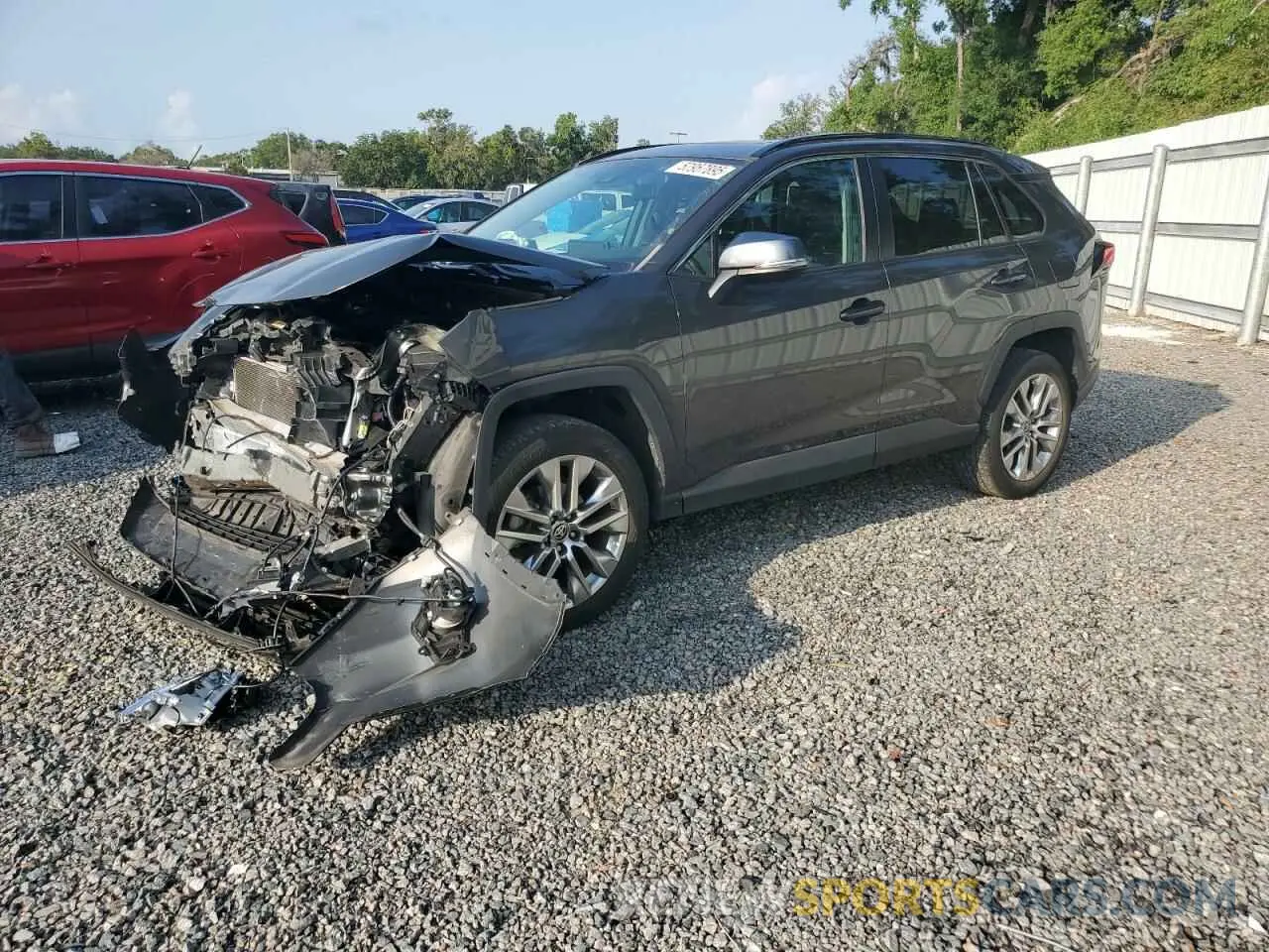 1 Photograph of a damaged car 2T3C1RFV3MW146721 TOYOTA RAV4 2021