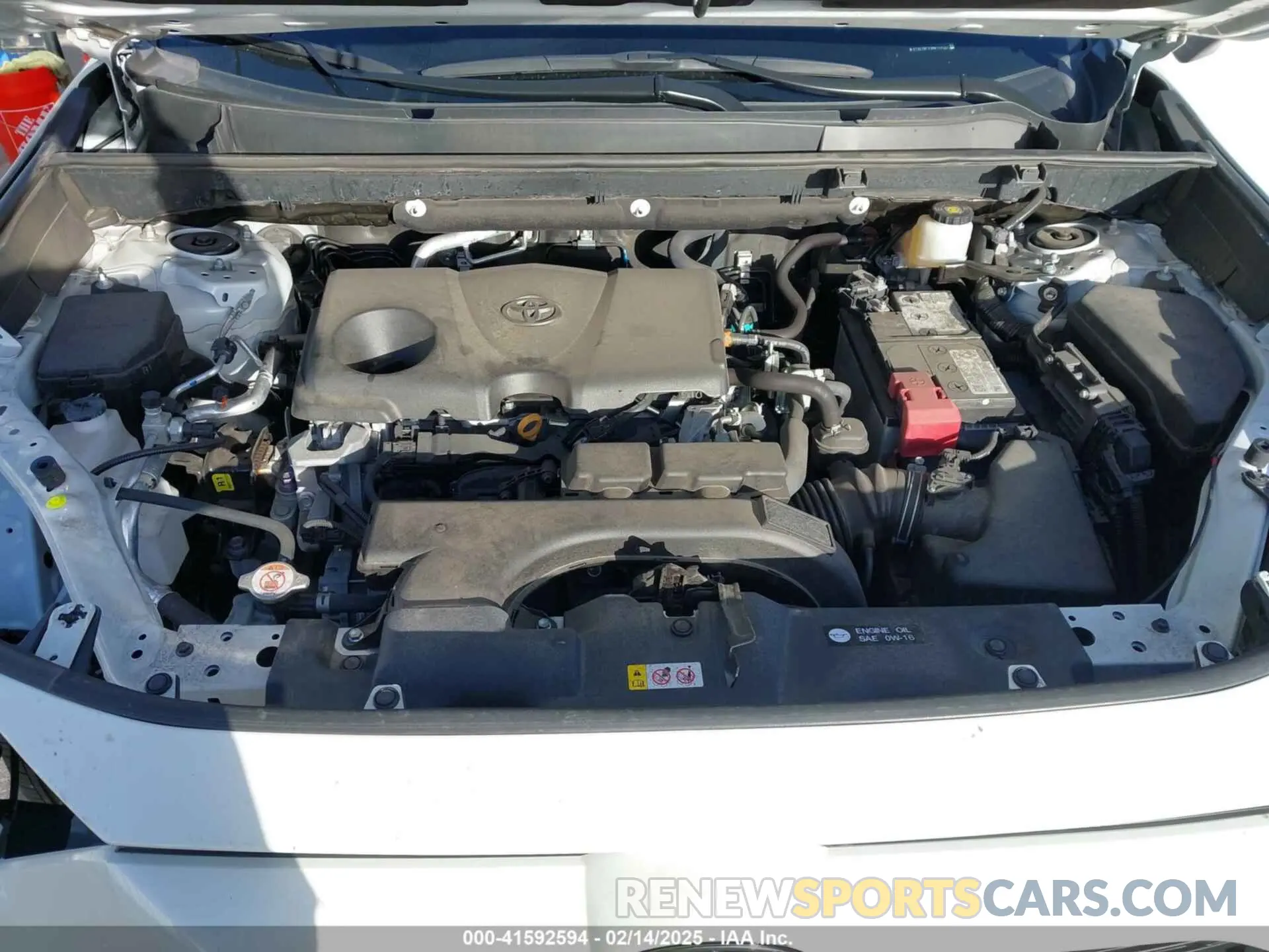 10 Фотография поврежденного автомобиля 2T3C1RFV3MW158285 TOYOTA RAV4 2021