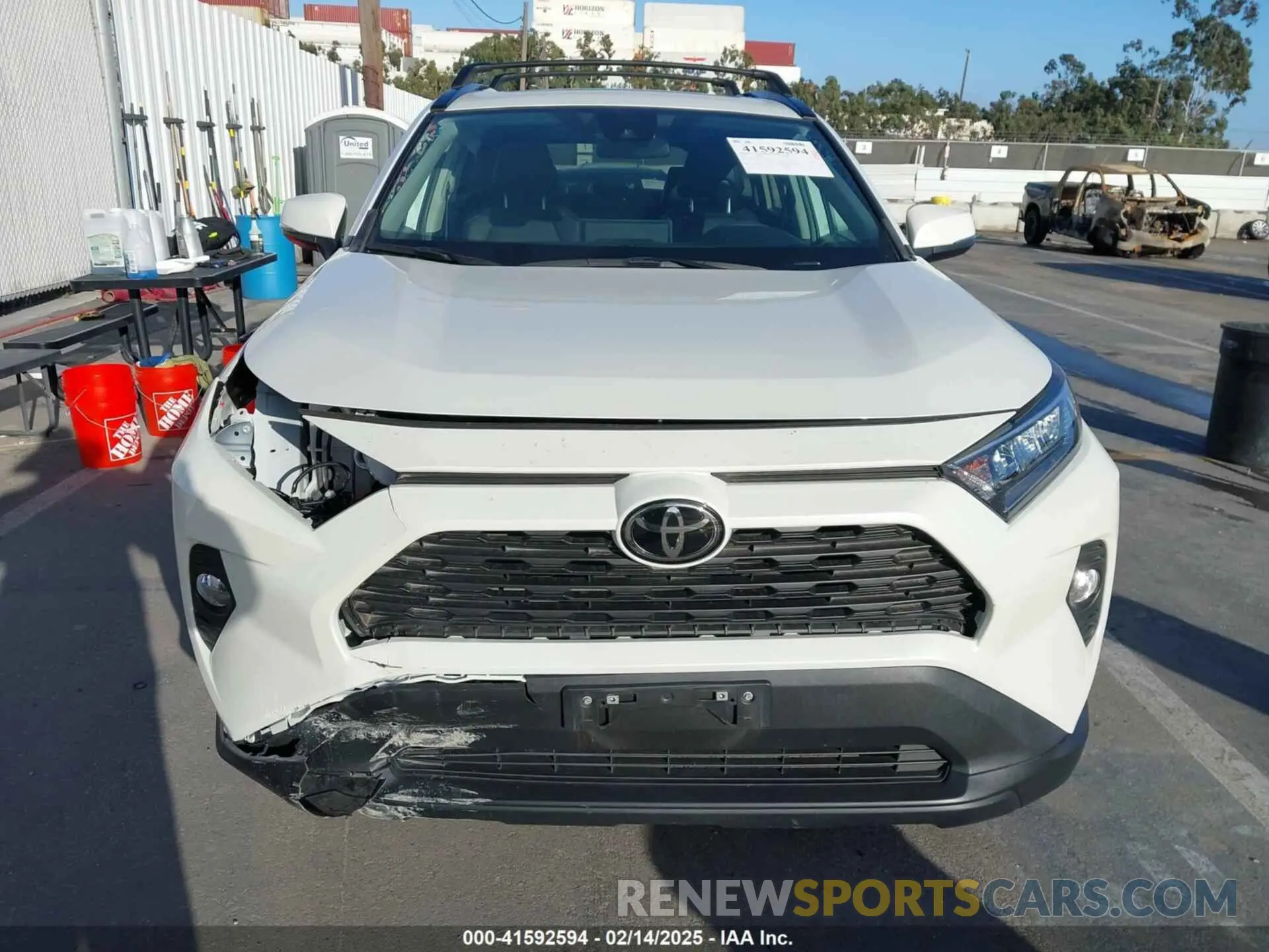 13 Фотография поврежденного автомобиля 2T3C1RFV3MW158285 TOYOTA RAV4 2021