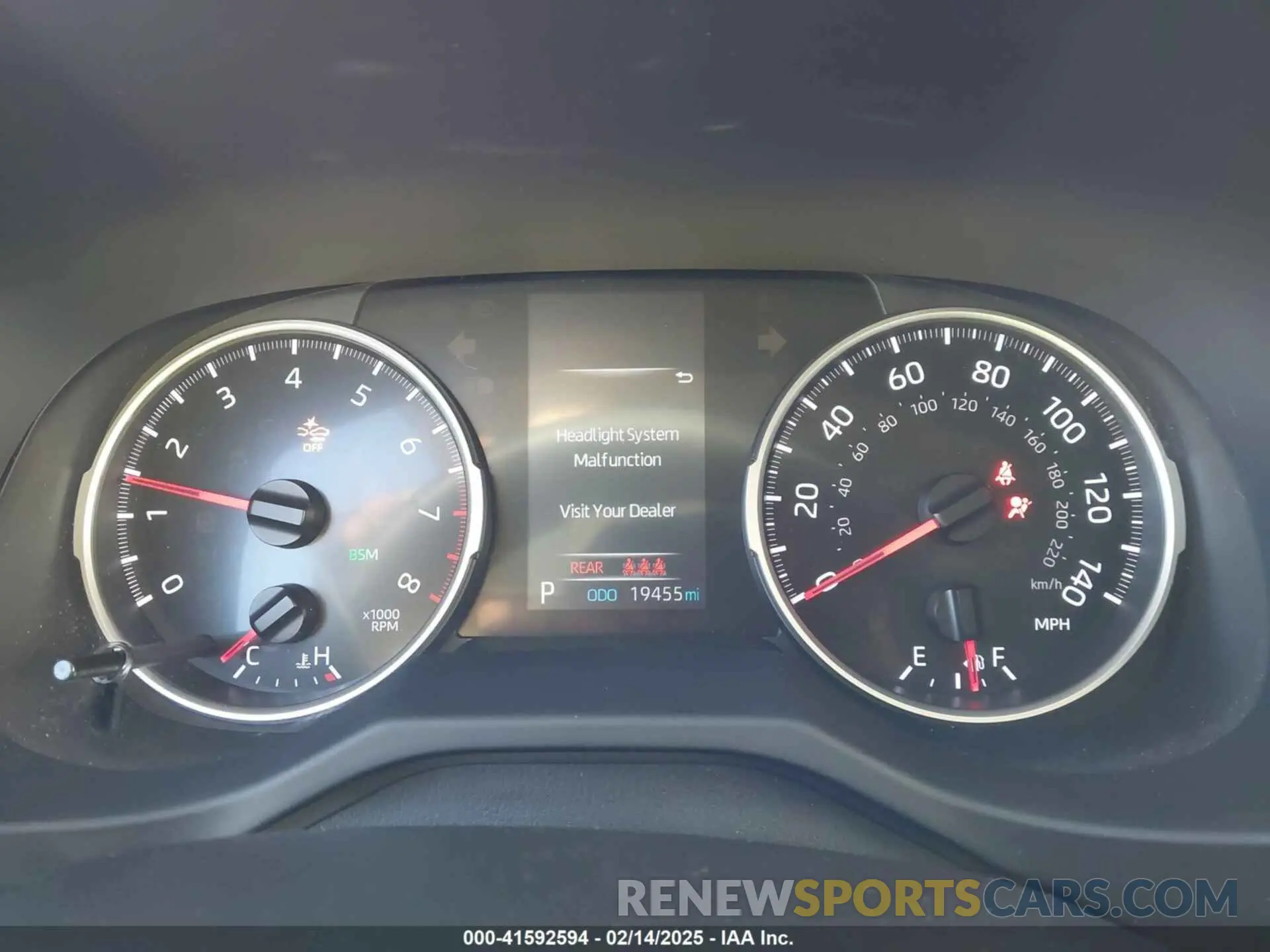 7 Фотография поврежденного автомобиля 2T3C1RFV3MW158285 TOYOTA RAV4 2021